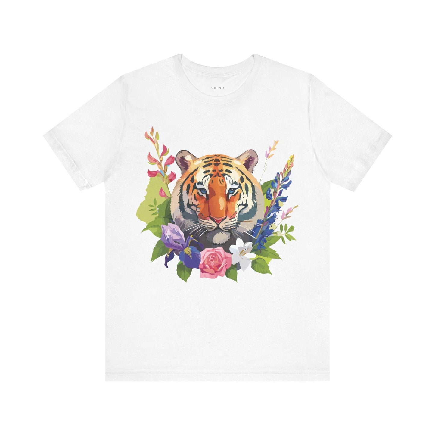 Tiger Shirt Unisex Jersey Short Sleeve Graphic Tee With Vintage Inspired Artwork From Adelpha