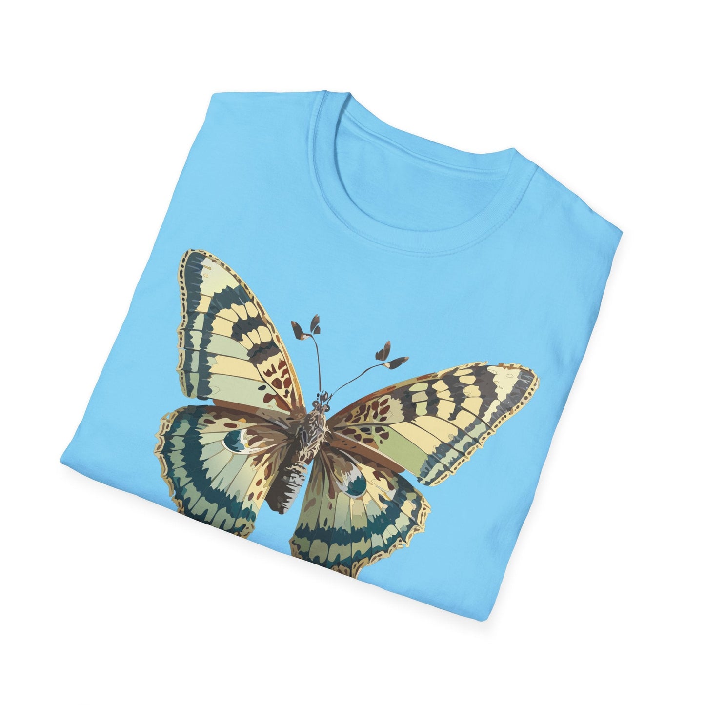 Butterfly Shirt Unisex T Shirt Monarch Butterfly Print Softstyle Gildan 64000 Tee