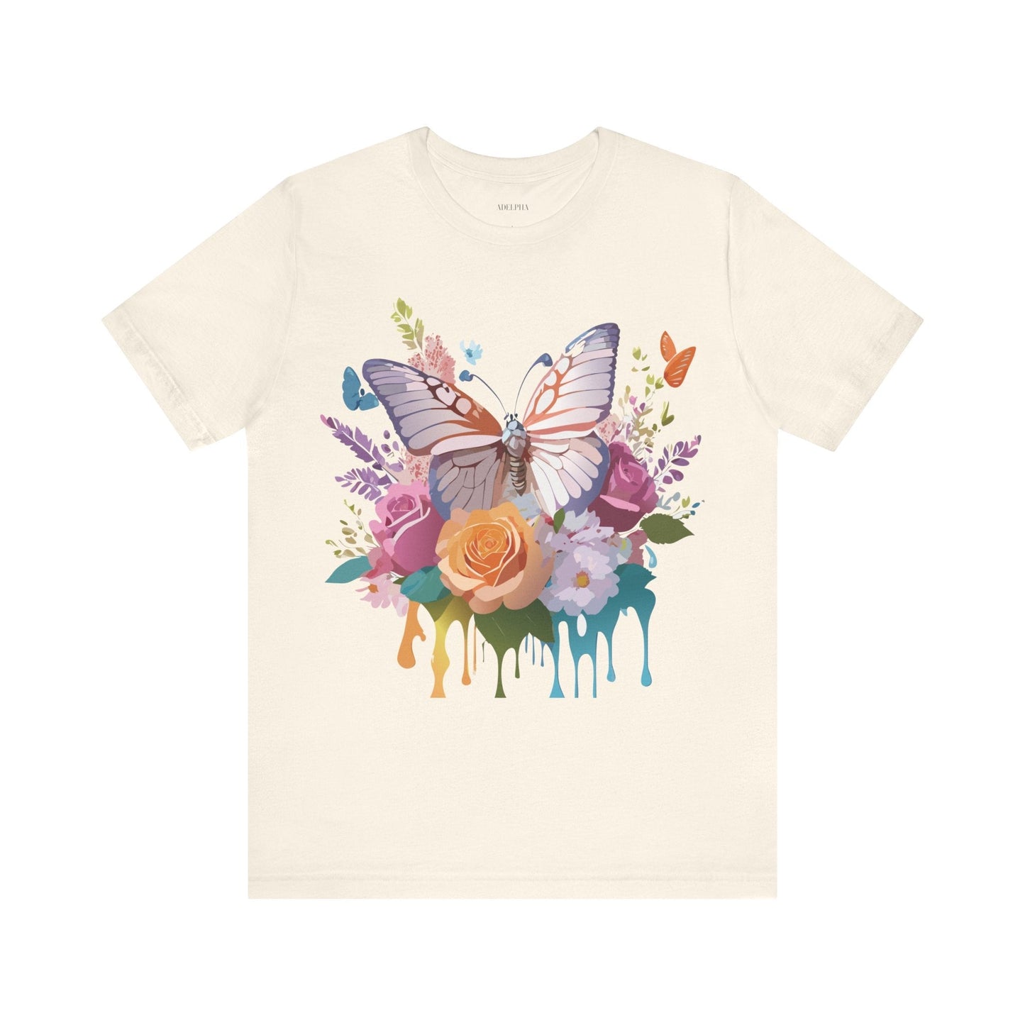 Butterfly Graphic Tee Unisex Jersey Short Sleeve By Adelpha Art Design