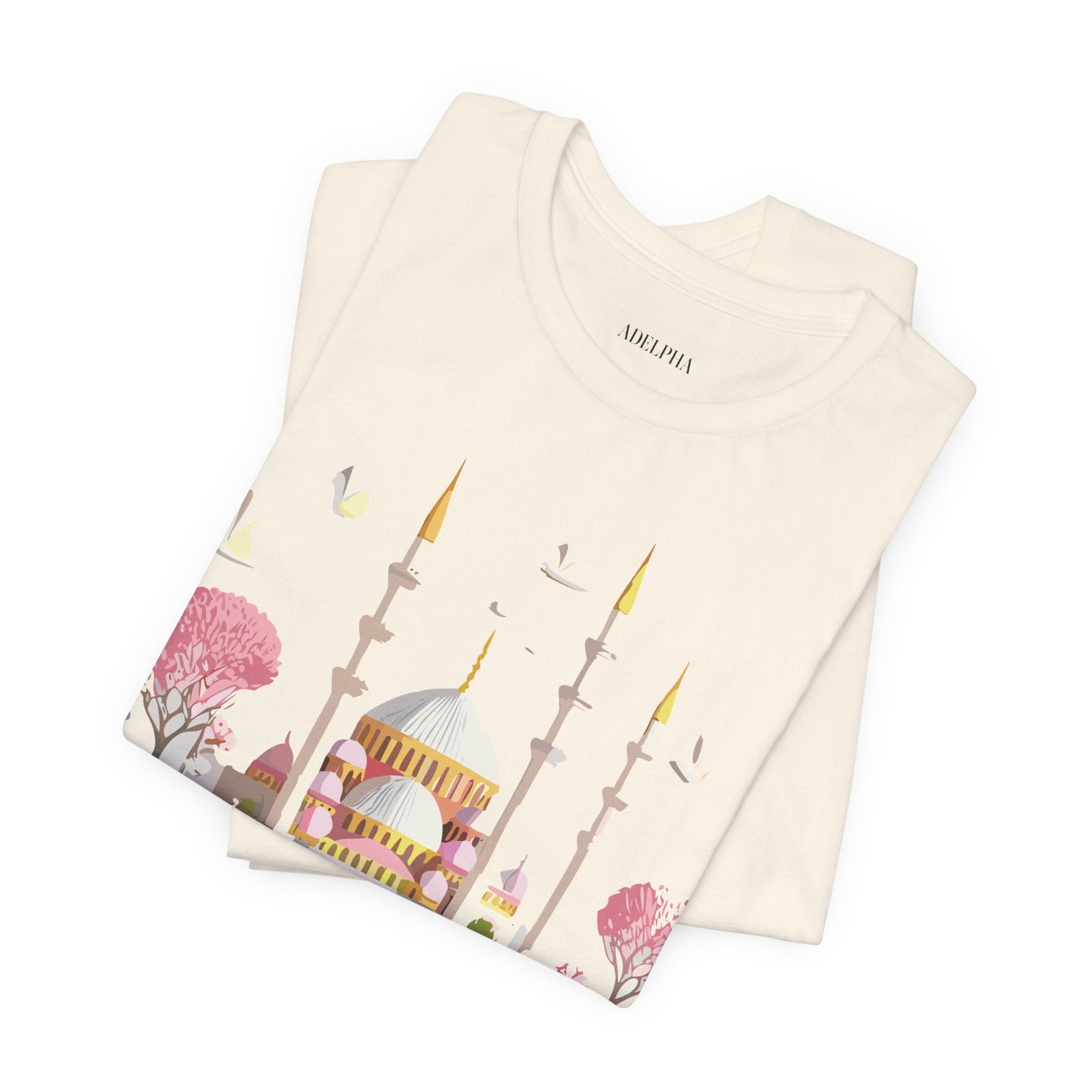 Istanbul Tourist Shirt Graphic Tee Unisex Jersey Short Sleeve Vintage Inspired Art Adelpha