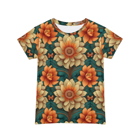 Floral Print Shirt, Shirt with Flowers