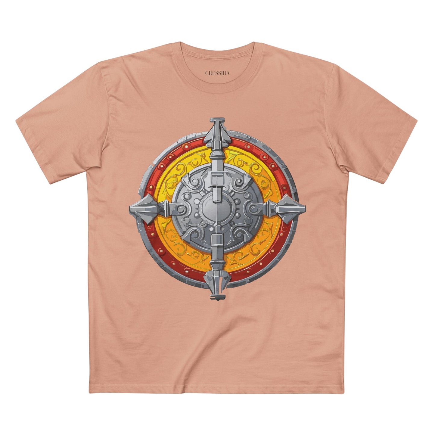 Antique Gold Coin Graphic Design T-Shirt Unisex 100 Cotton With Golden Print Artwork Tee 13