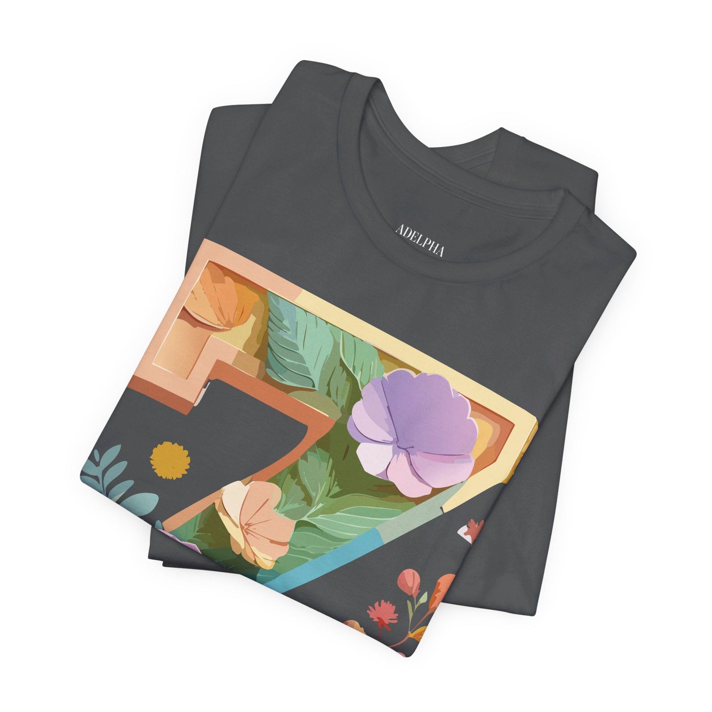 Letter Z Shirt Unisex Graphic Tee By Adelpha Vintage Inspired Artwork Jersey Short Sleeve
