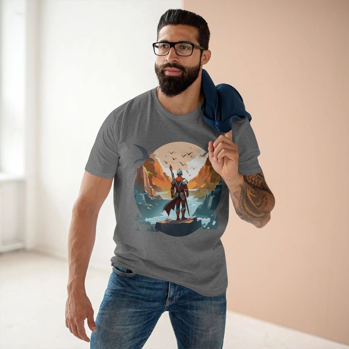 Adventures Graphic Unisex 100 Cotton Staple Tee 18