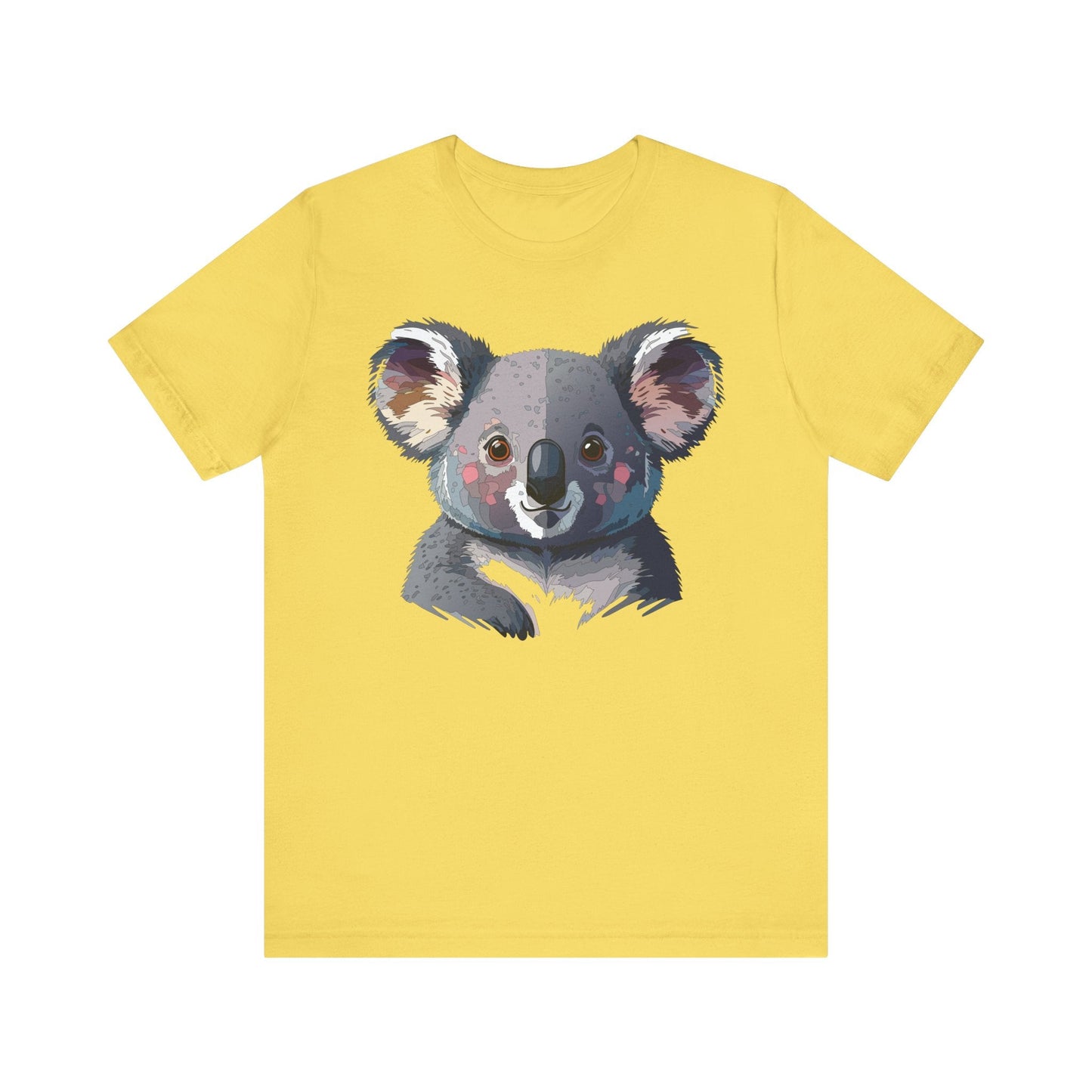 Unisex Animal Shirt With Animal Art Design Tee Wild Animals Short Sleeve Jersey Cotton