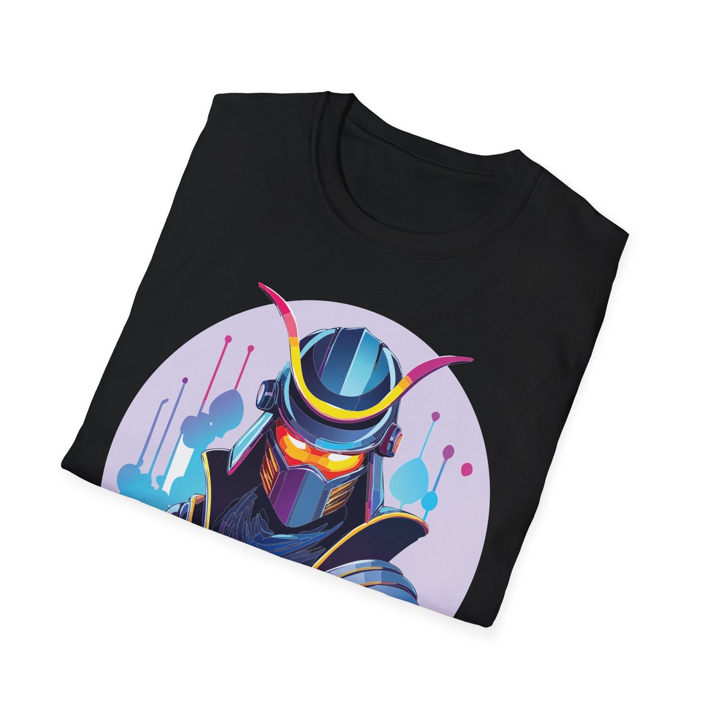 Unisex Samurai Shirt Gildan Softstyle Tee Hundred Percent Ring Spun Cotton Comfort