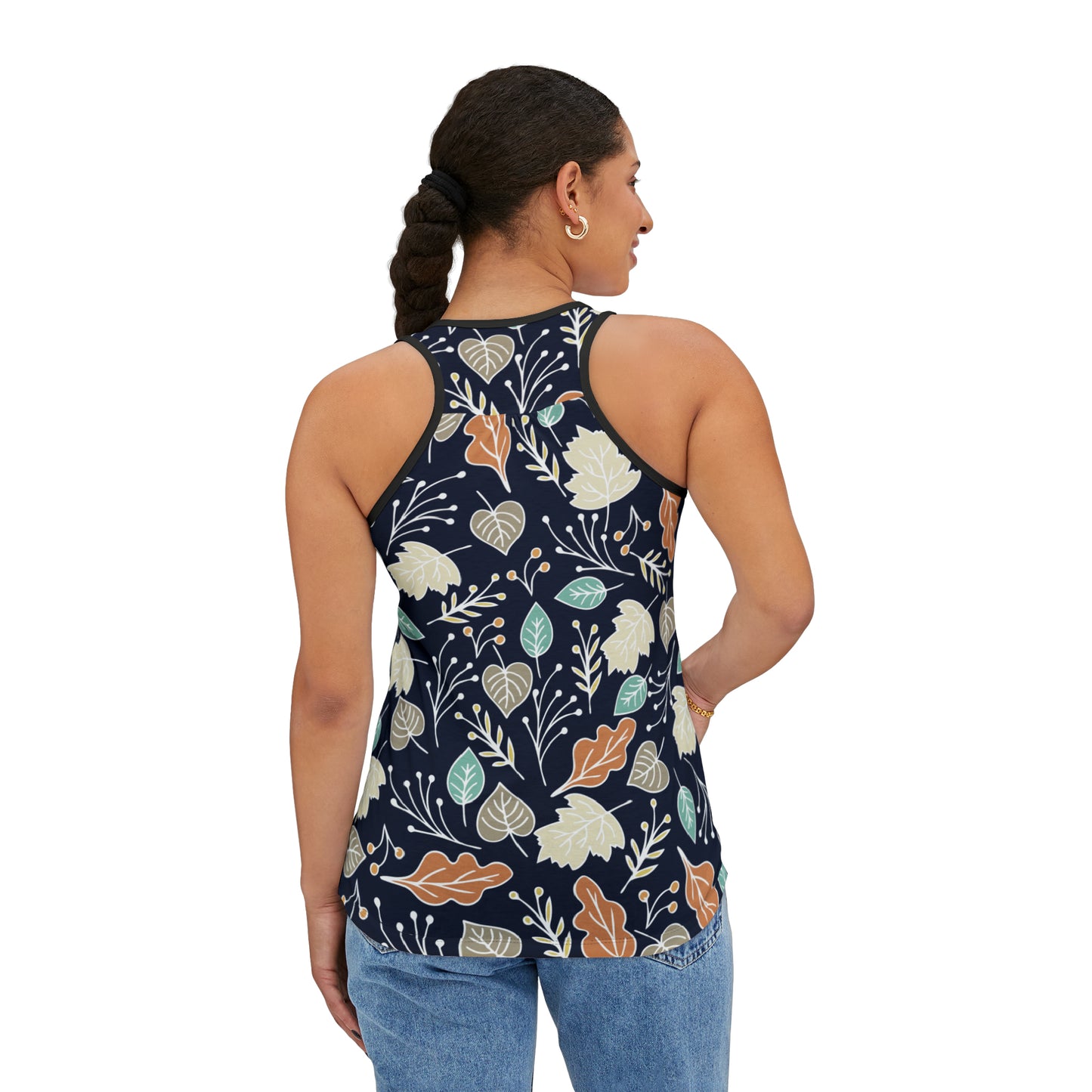 Camiseta de tirantes de verano con estampados florales