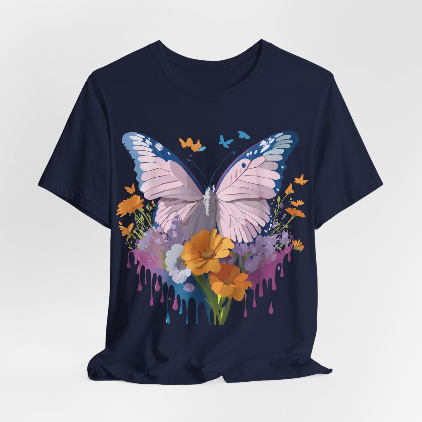 Butterfly Graphic Tee Unisex Jersey Short Sleeve Adelpha Art Design