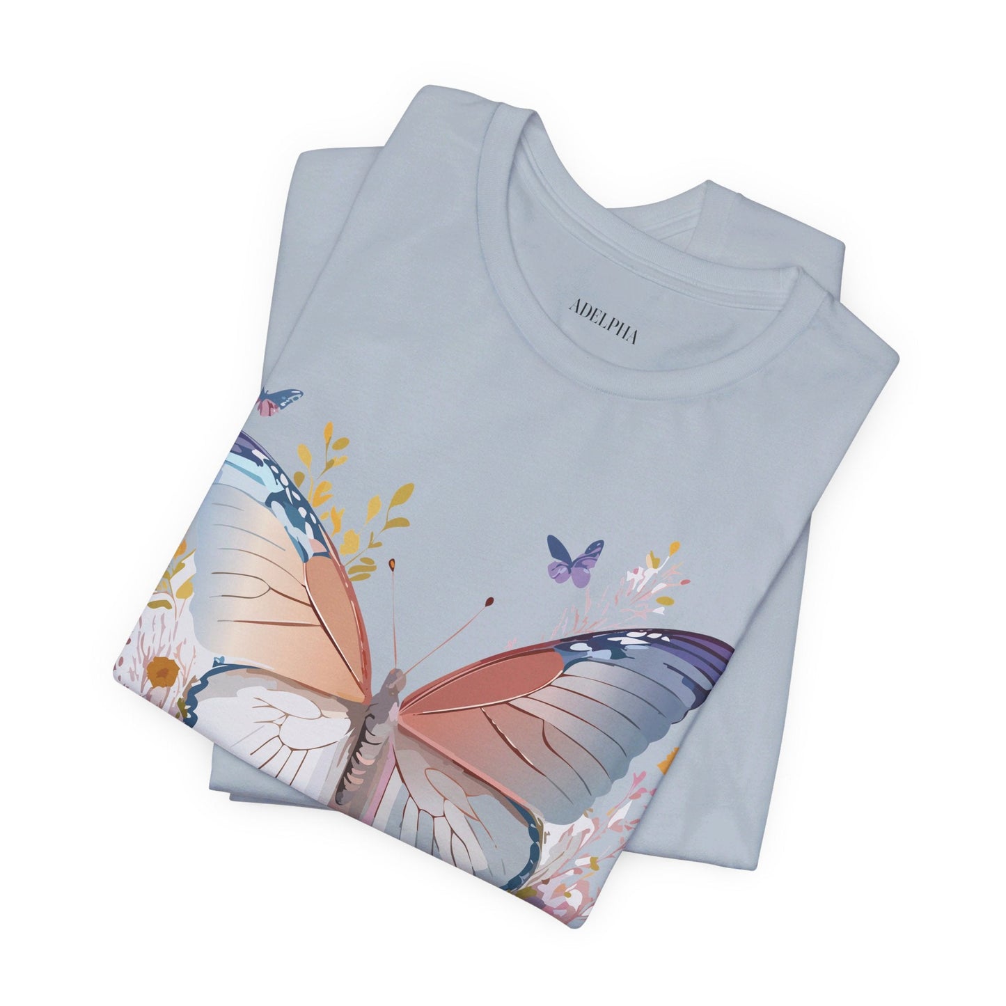 Butterfly Graphic Tee Unisex Vintage Art Design Adelpha Collection