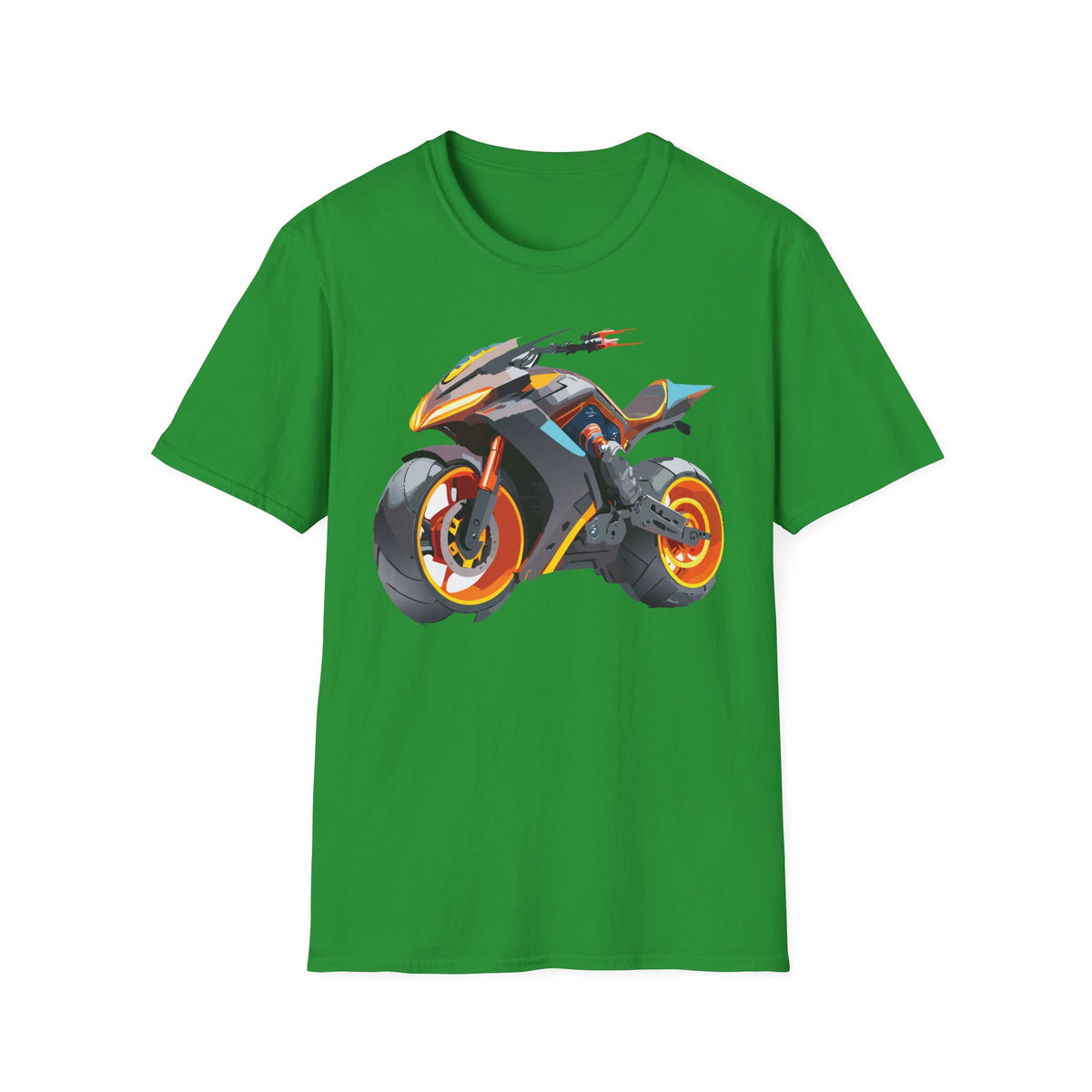 Moto Bike Motorcycle Graphic Tee Gildan Unisex 100 Cotton Tee Shirt m4