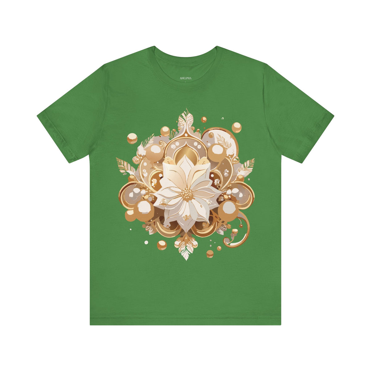Jewelry Graphic Unisex Cotton Bella+Canvas Tee with Art Design n125