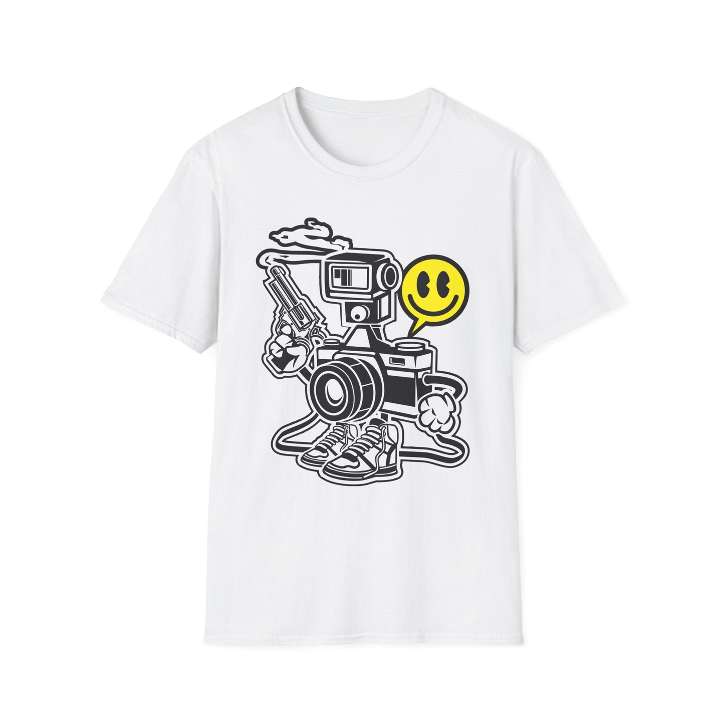 Cartoon T Shirt Animation Graphic Tee Unisex Funny Tee Shirt Gildan Softstyle 64000