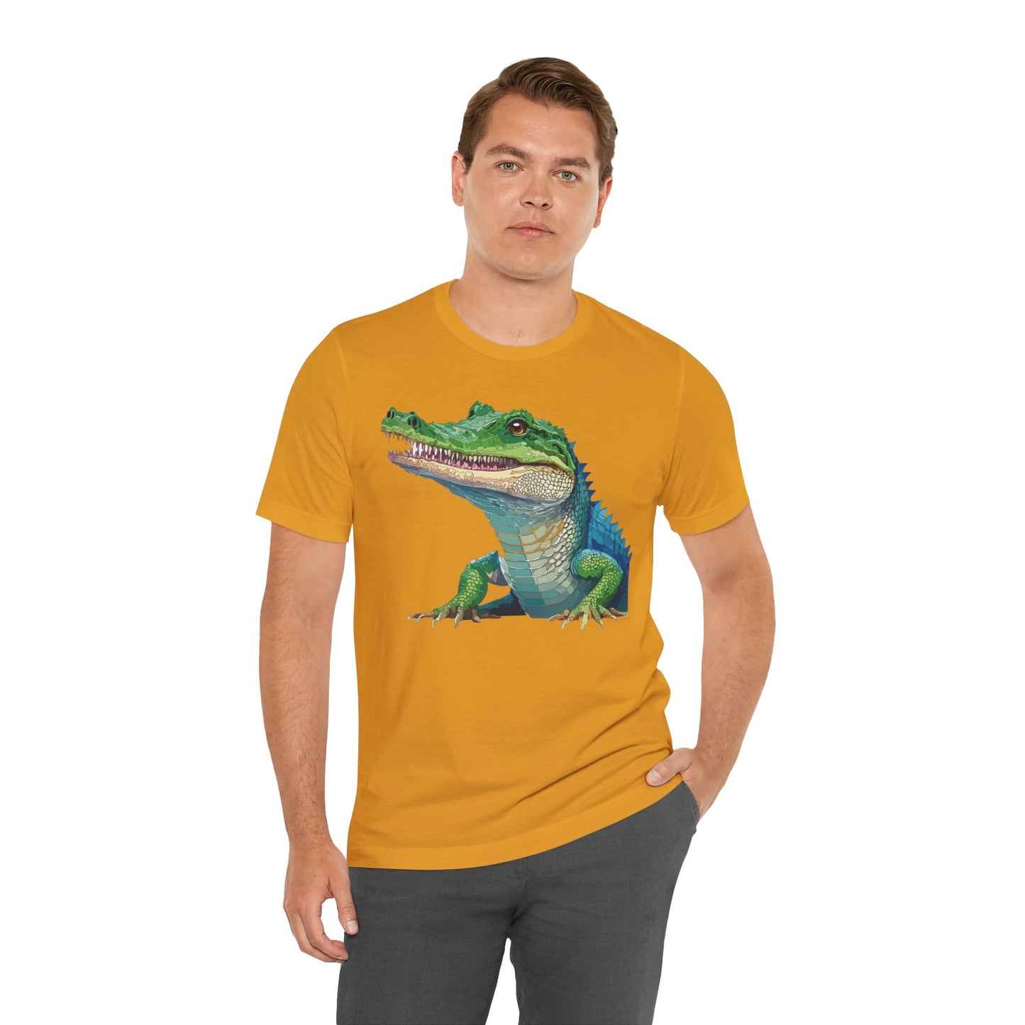 Unisex Animal Shirt With Art Design Wildlife Tee Shirt For Everyday Wear And Comfort