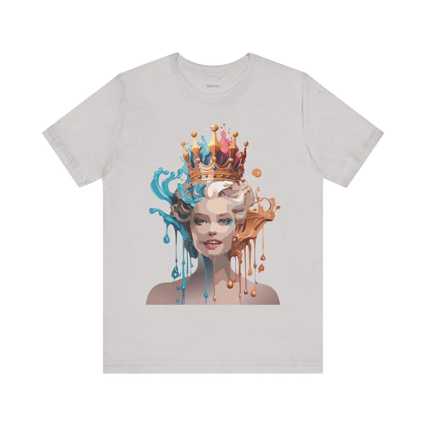 Queen Woman Portrait Graphic Unisex 100 Cotton Vintage Artwork Tee 28