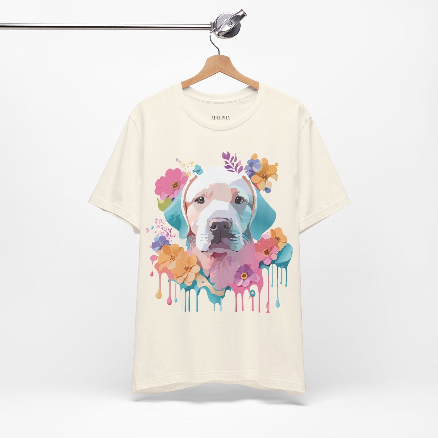 Adelpha Graphic Dog Shirt Unisex Vintage Inspired Artwork Tee For Everyday Wear Premium