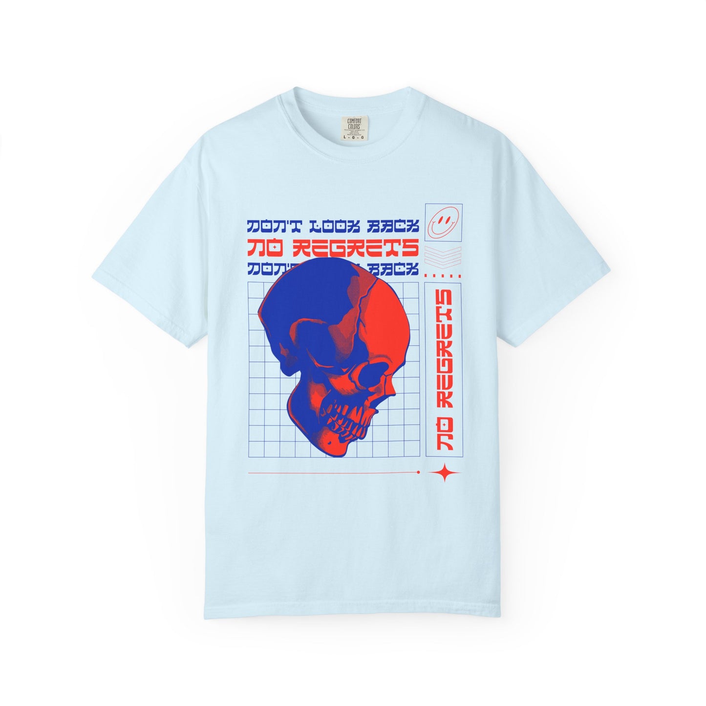 T-Shirt with Skull, Graphic T-Shirts, Art Design Tee Shirt, Skull T-Shirt - 11