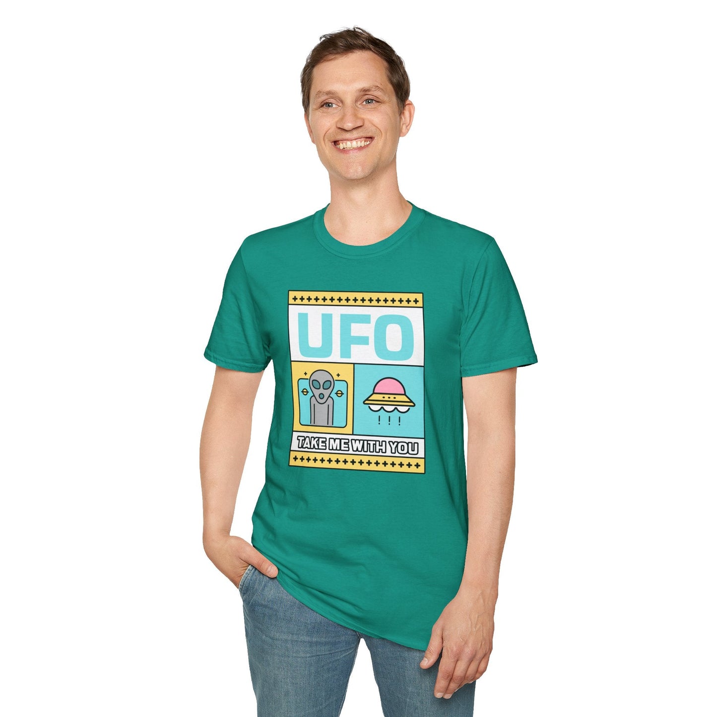 UFO Take Me With You Graphic TShirt