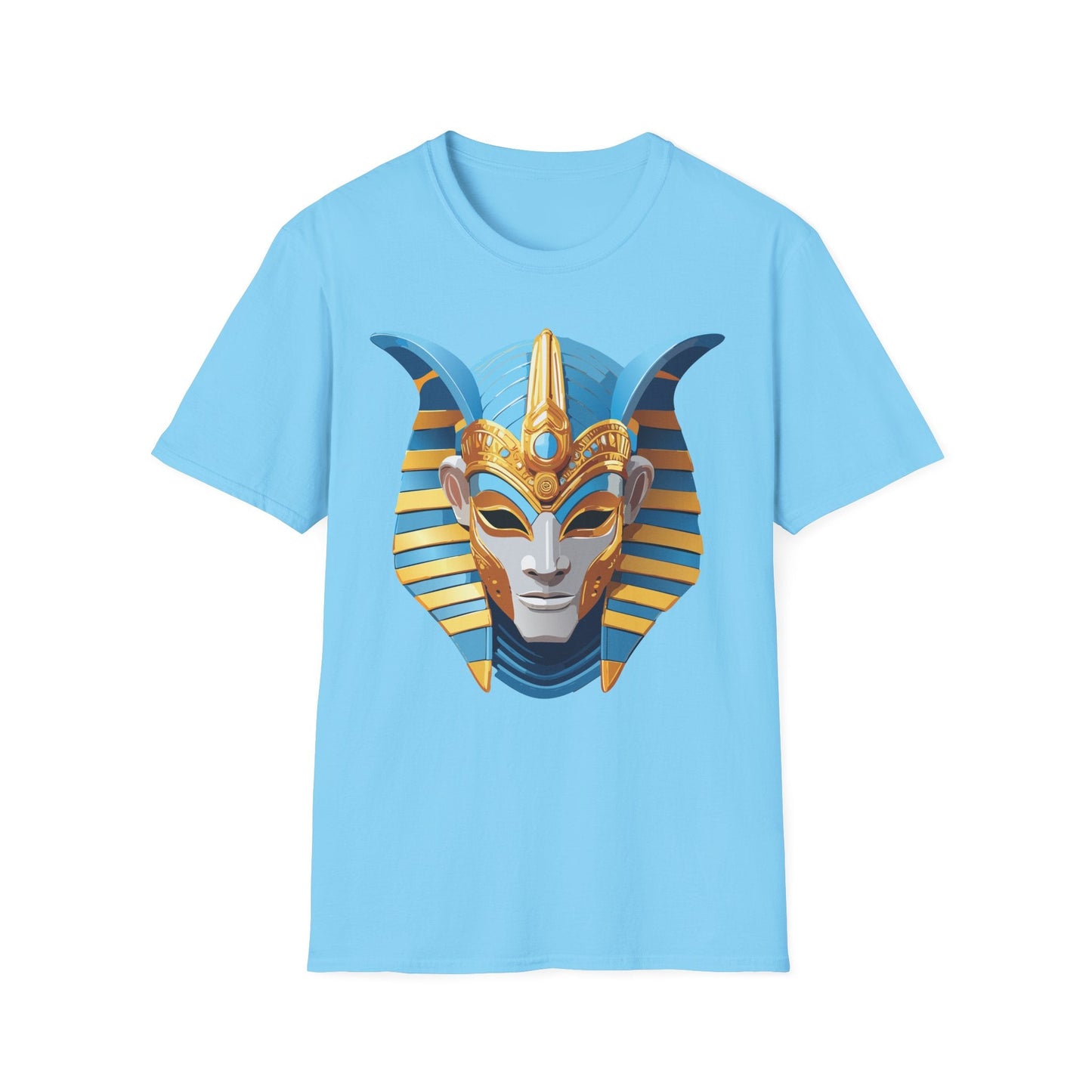 Mask Tee Shirt Unisex Masquerade Tee Gildan Softstyle 64000 100 Percent Cotton Breathable