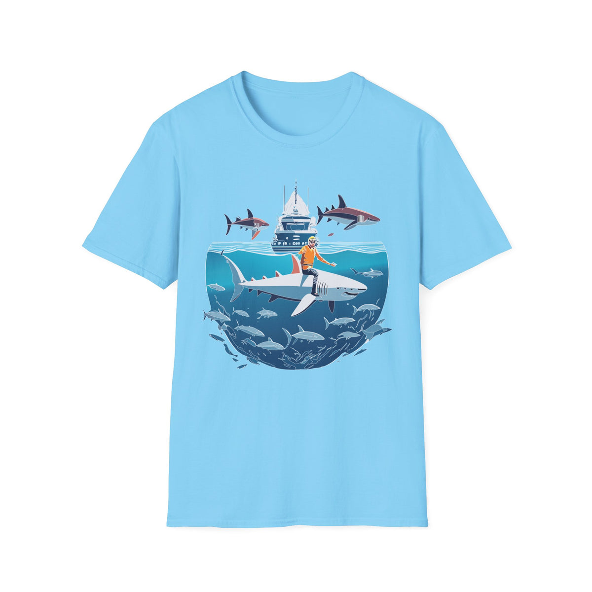 Ocean U boat Graphic Tee Gildan Unisex 100 Cotton Tee Shirt c33