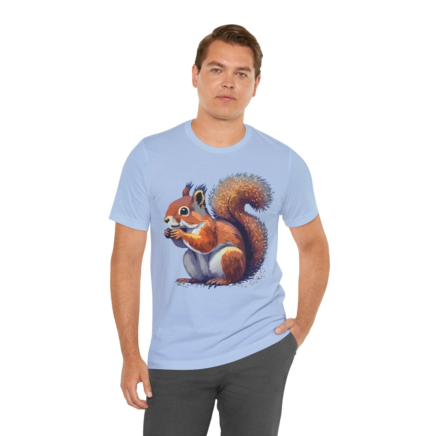 Unisex Animal Print Tee Shirt With Wild Animals Artwork Gildan Softstyle 64000 Cotton
