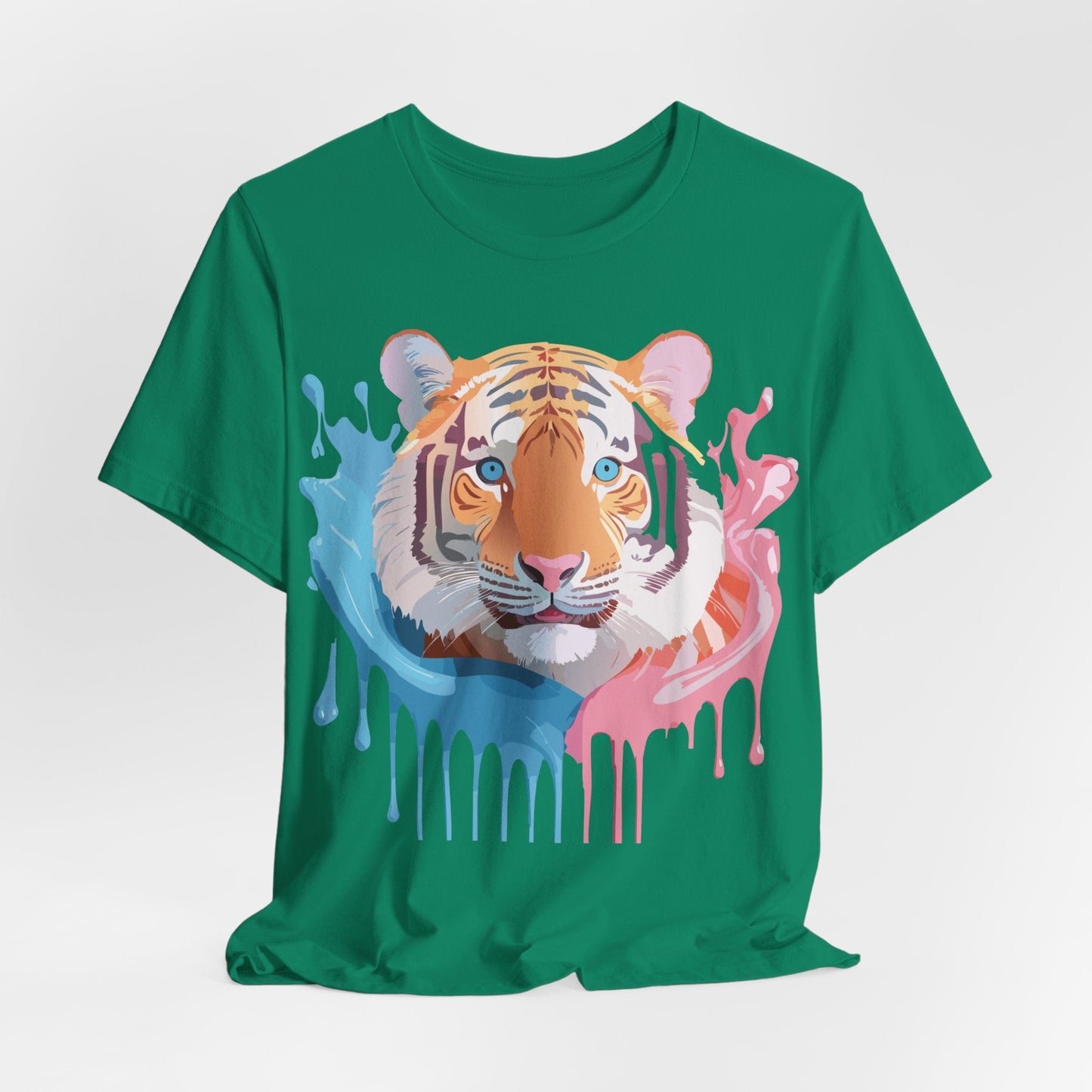 Adelpha Tiger Graphic Tee Premium Unisex Jersey Short Sleeve With Vintage Artwork