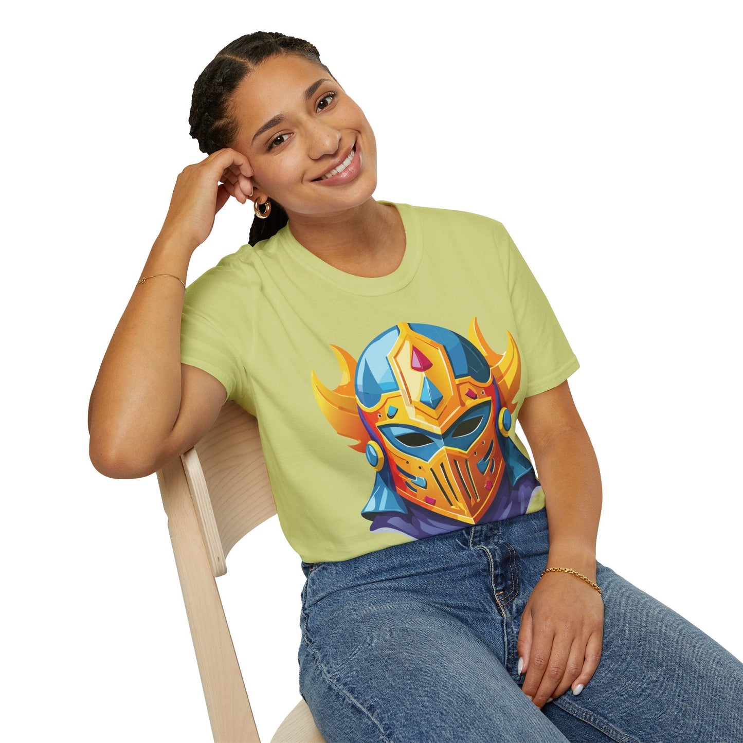 Mask Tee Shirt Unisex Softstyle T Shirt With Mask Design Masquerade Tees For Everyday Comfort
