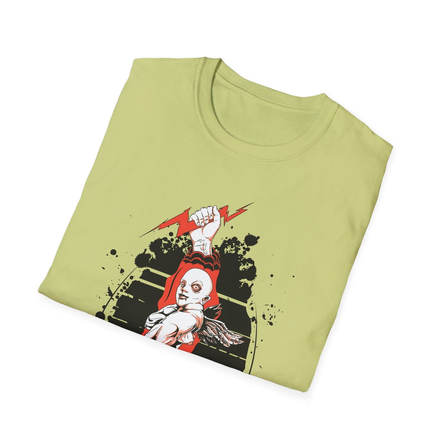 Gildan Softstyle Art Design Graphic Tee Shirt Unisex 100 Percent Ring Spun Cotton