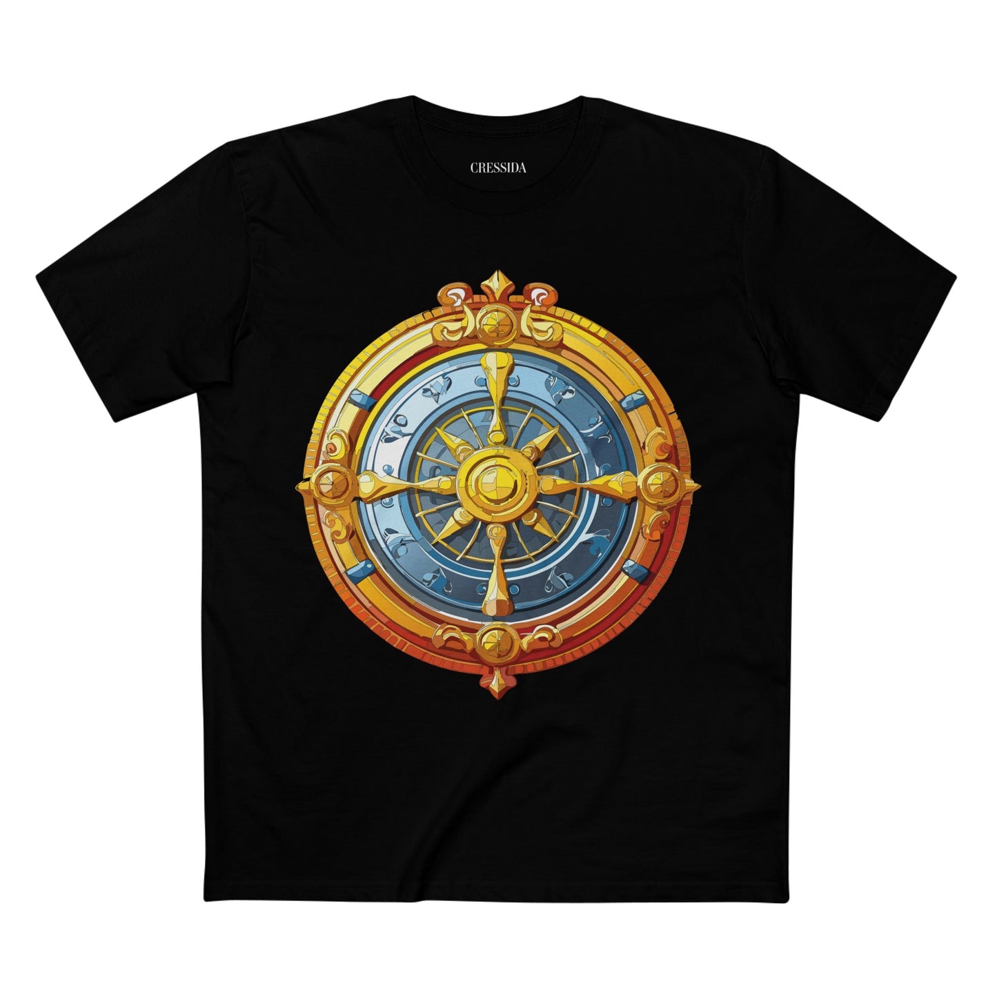 Antique Gold Coin Graphic Design T-Shirt Unisex 100 Cotton With Golden Print Artwork Tee 16