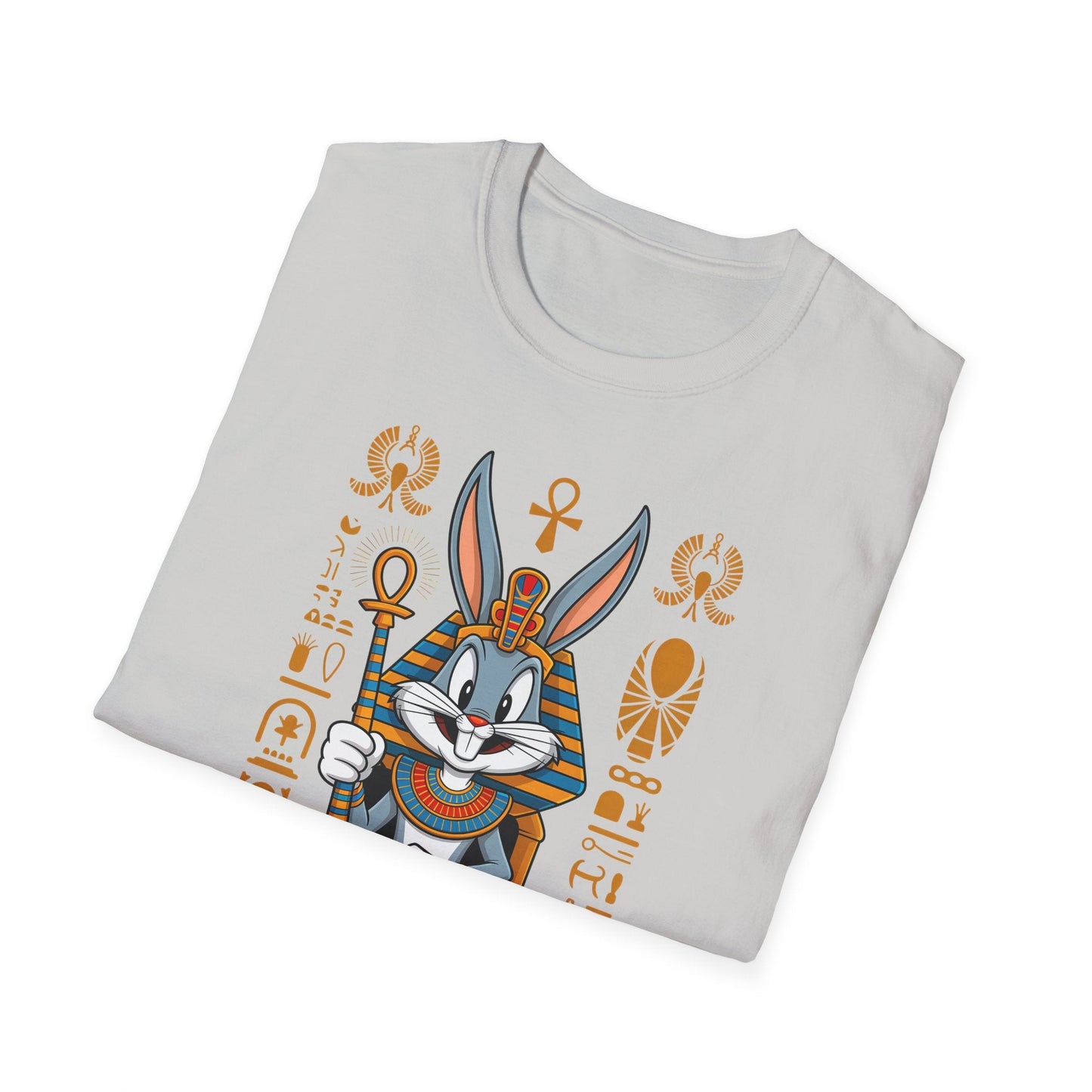 Bugs Bunny T Shirt Unisex Softstyle 64000 Cartoon Animation Tee Ring Spun Cotton