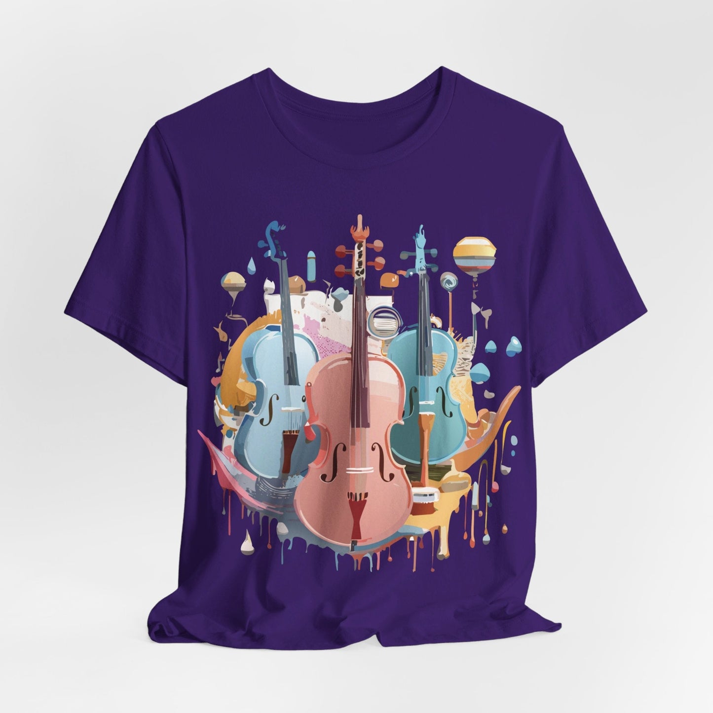 Music Graphic Tee Unisex Jersey Short Sleeve With Vintage Inspired Artwork By Adelpha