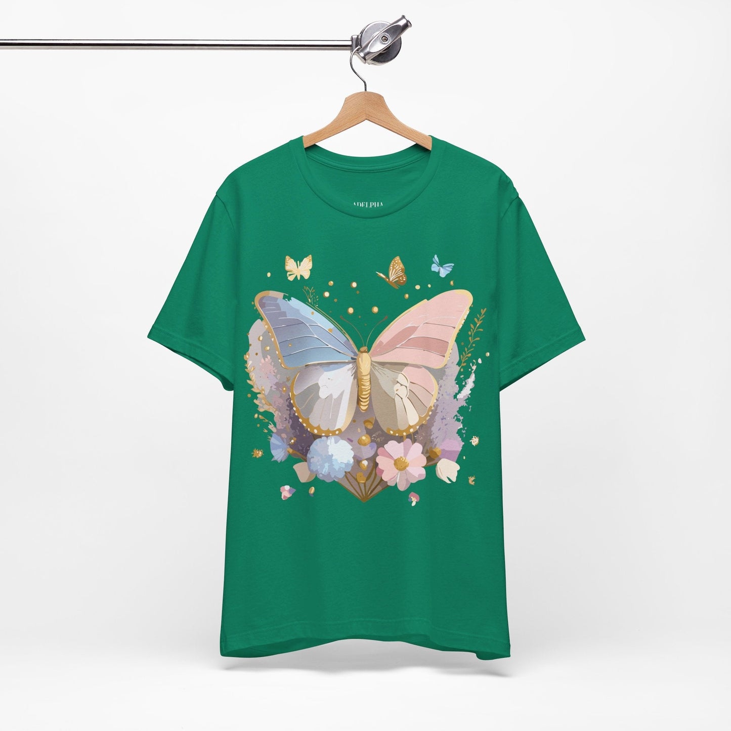 Butterfly Graphic Tee By Adelpha Unisex Jersey Short Sleeve Shirt