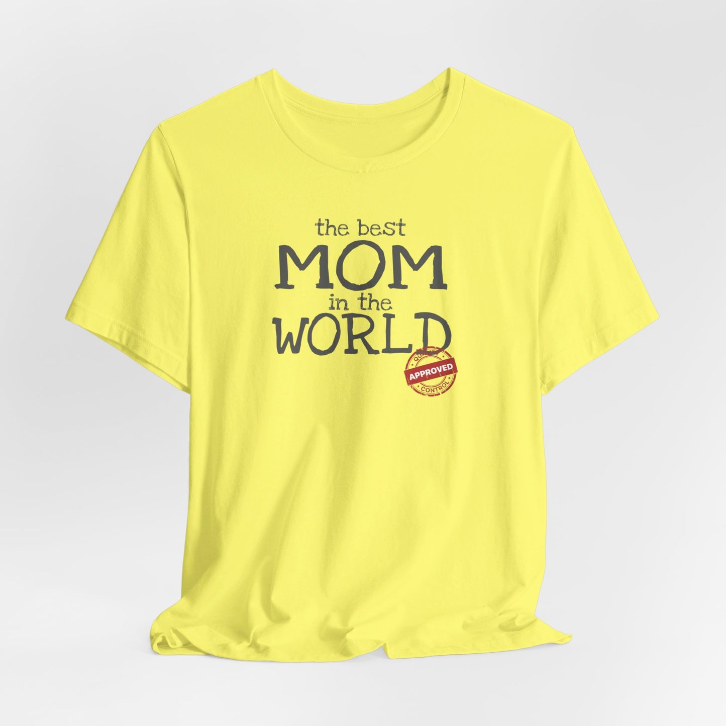 Cotton Tee Shirt with Mom Signature