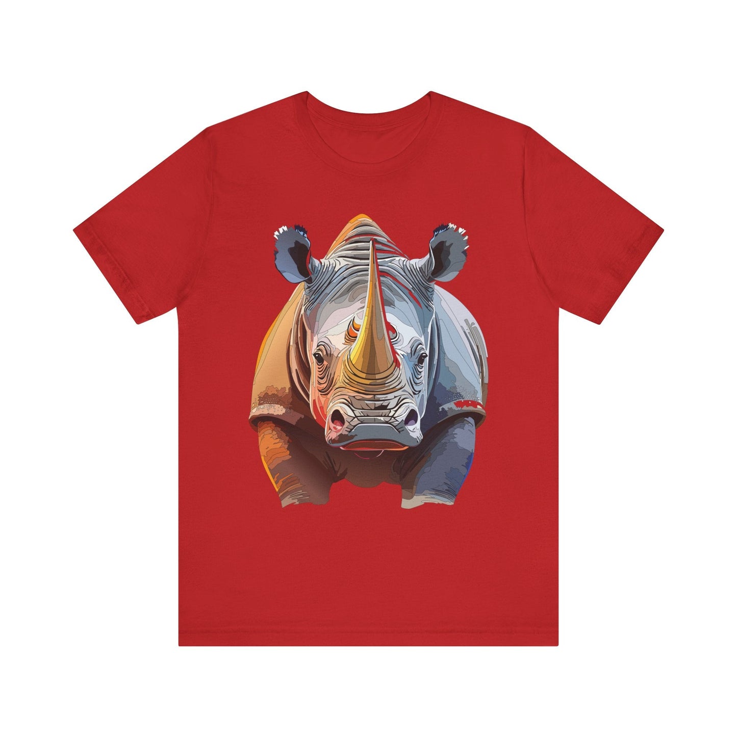 Unisex Animal Graphic Tee Shirt With Art Design Wild Animals Shirt Gildan Softstyle Cotton