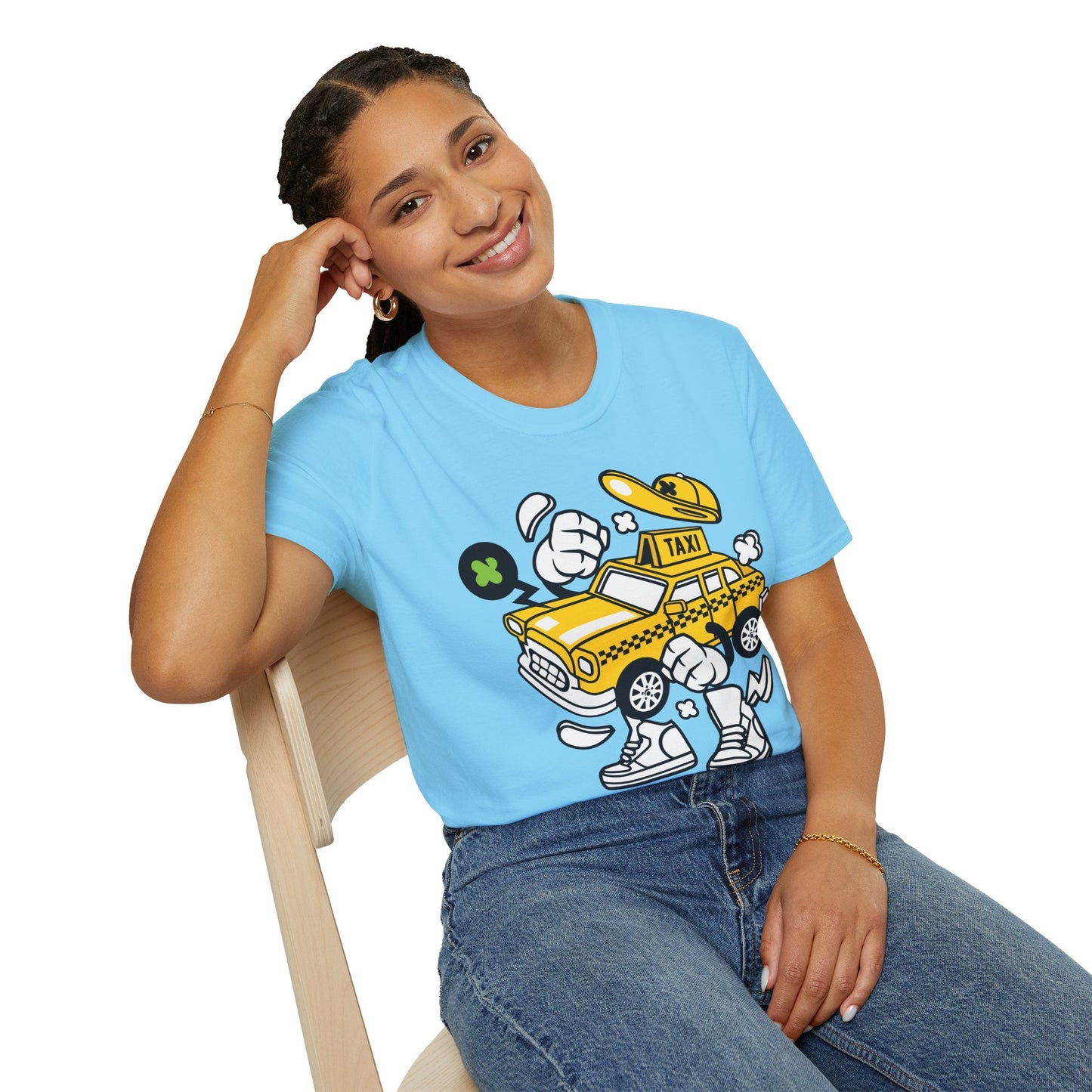 Cartoon T Shirt Animation T Shirt Funny Tee Shirt Unisex Softstyle Gildan 64000 100 Percent Cotton