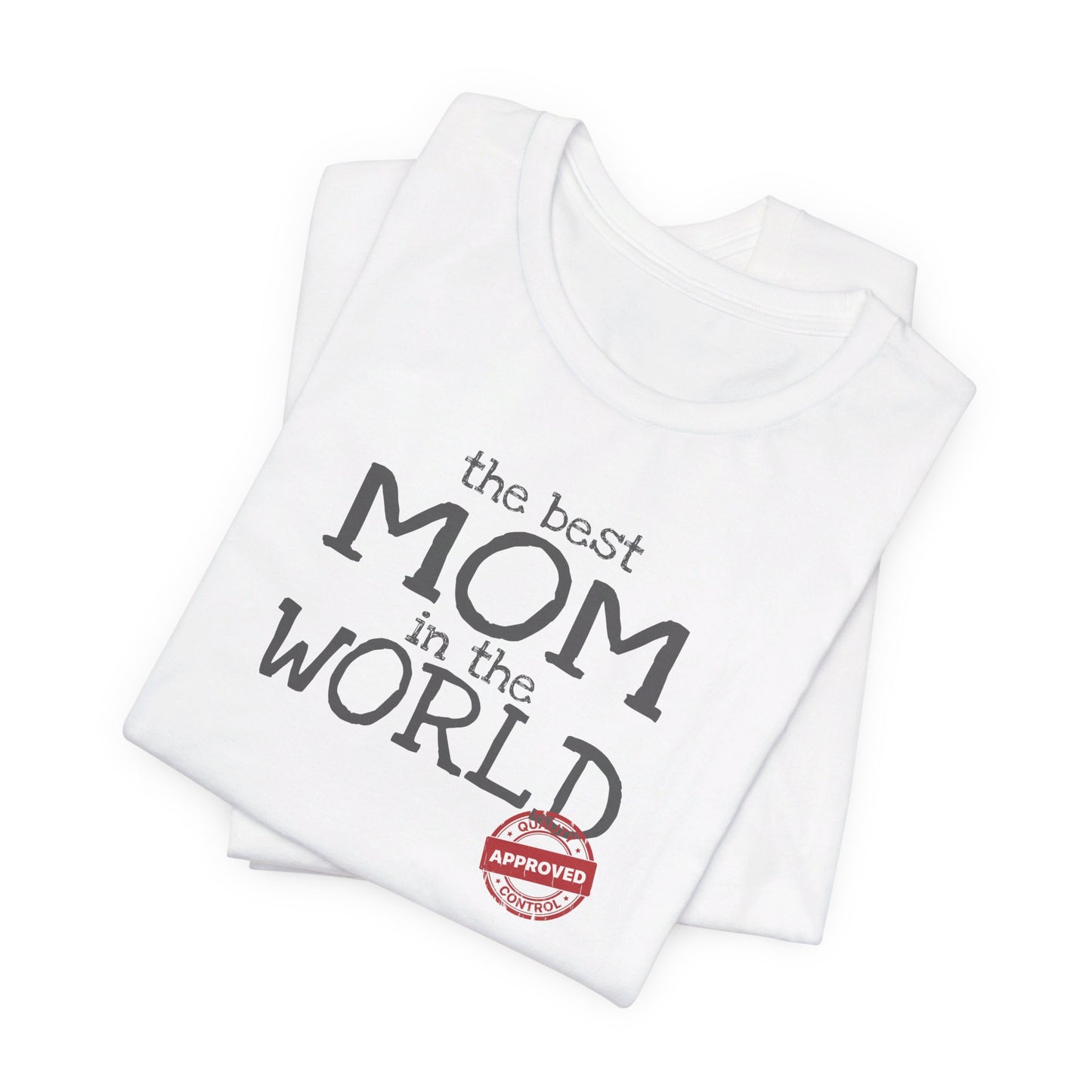 Cotton Tee Shirt with Mom Signature