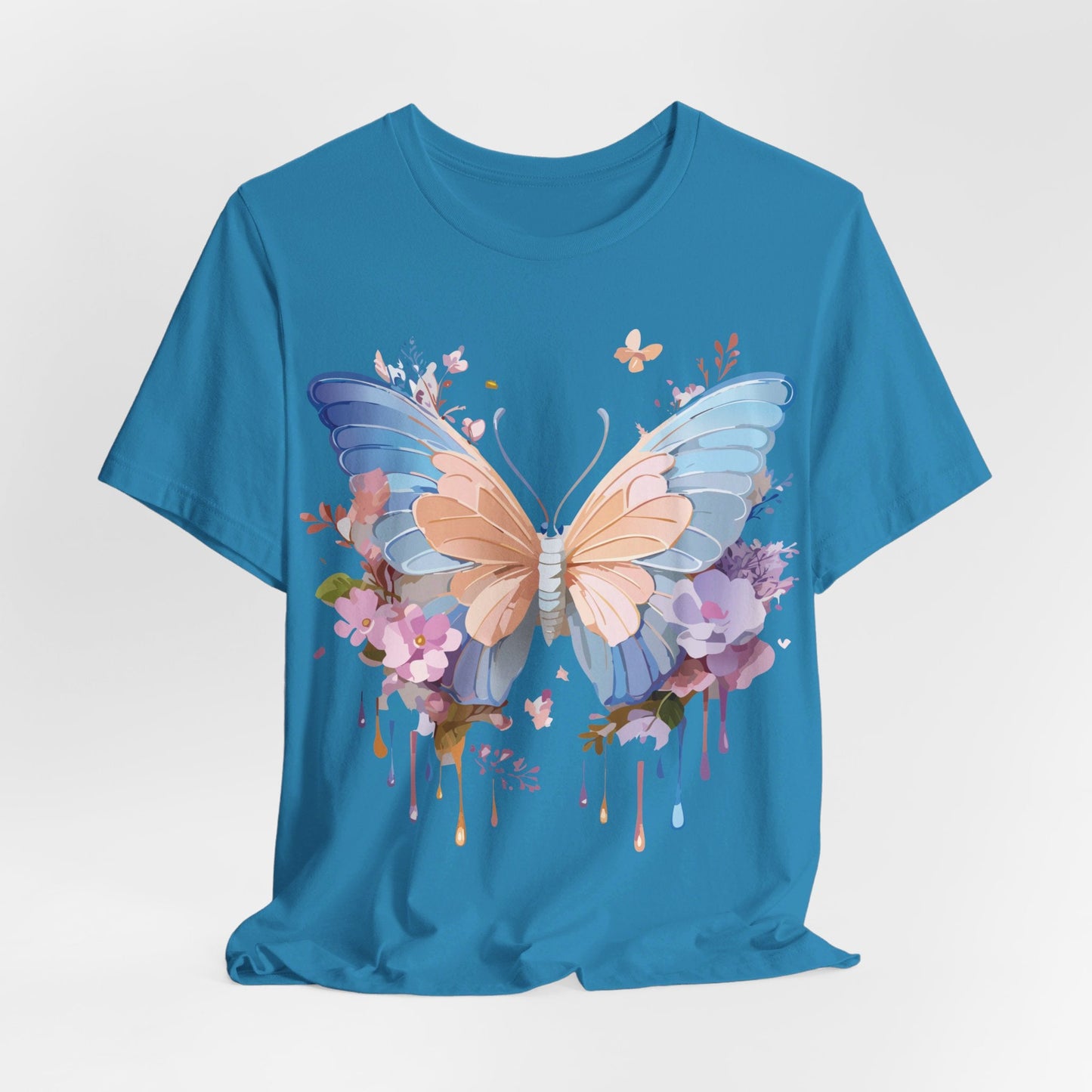 Butterfly Graphic Tee By Adelpha Unisex Short Sleeve Shirt Art Design
