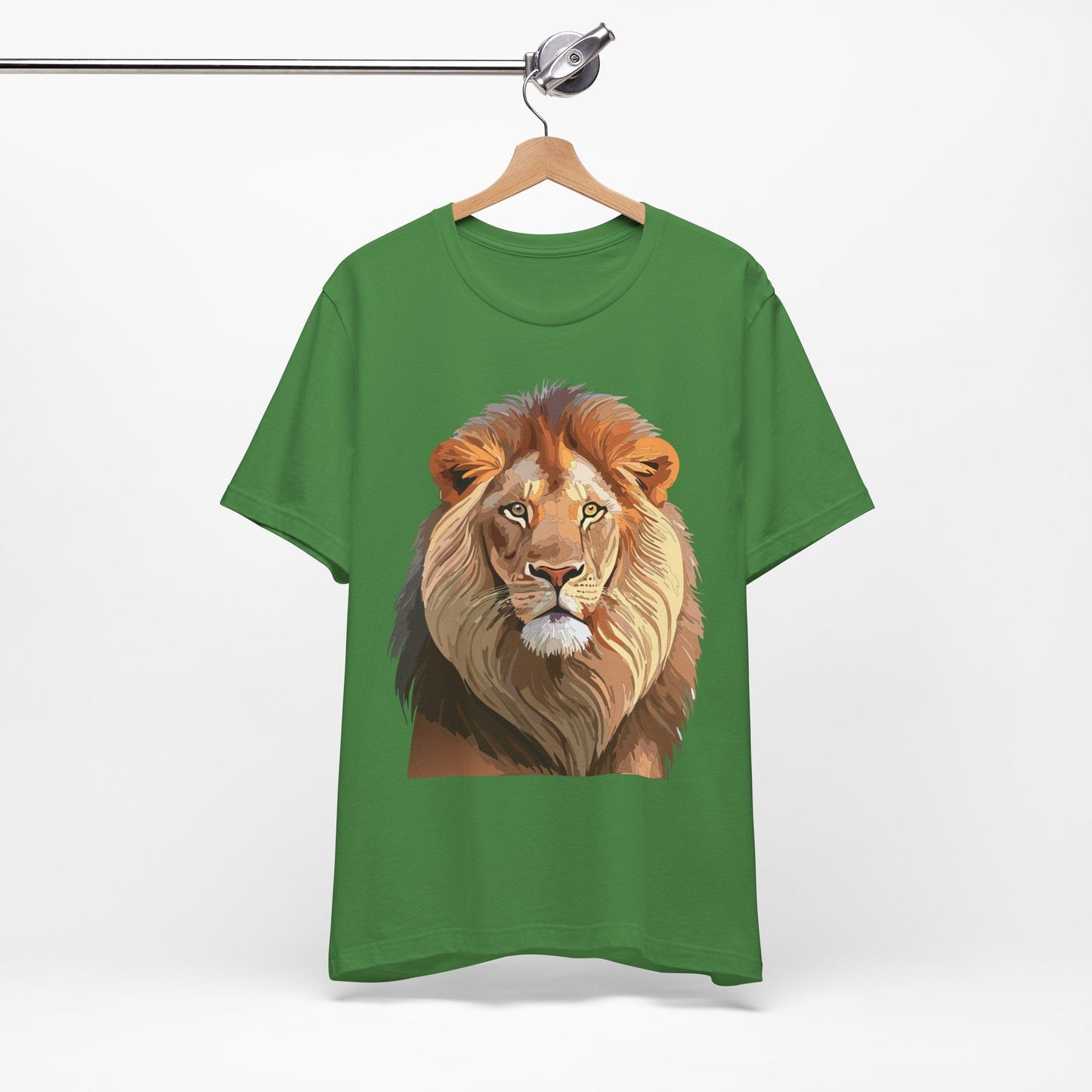 Unisex Animal Graphic Tee Shirt With Wild Animals Art Design For Everyday Wear Casual