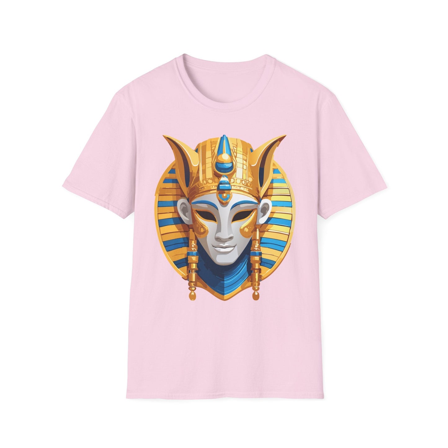 Mask Tee Shirt Unisex Masquerade Design Artwork Gildan Softstyle 64000 Cotton Tee