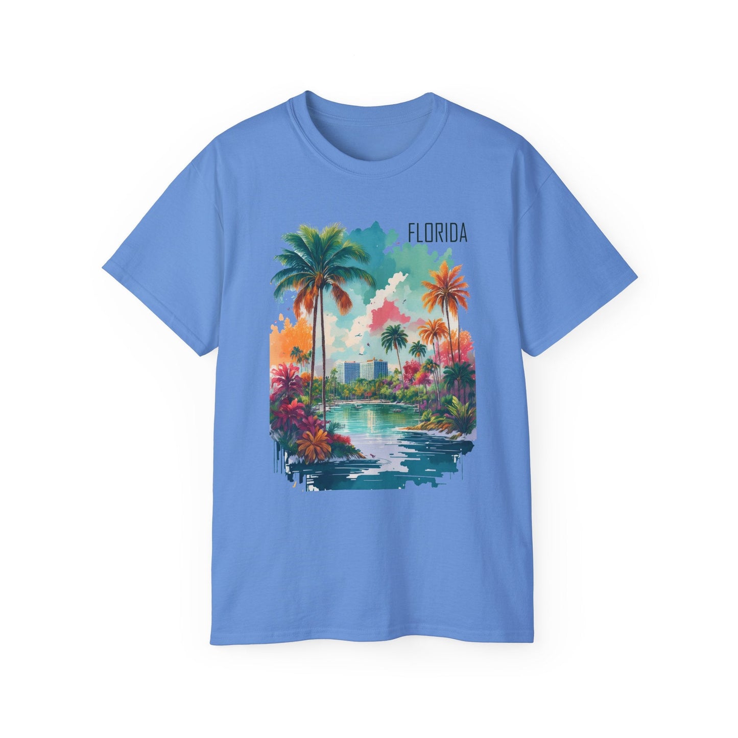 Florida Graphic Unisex Cotton T‑Shirt 2