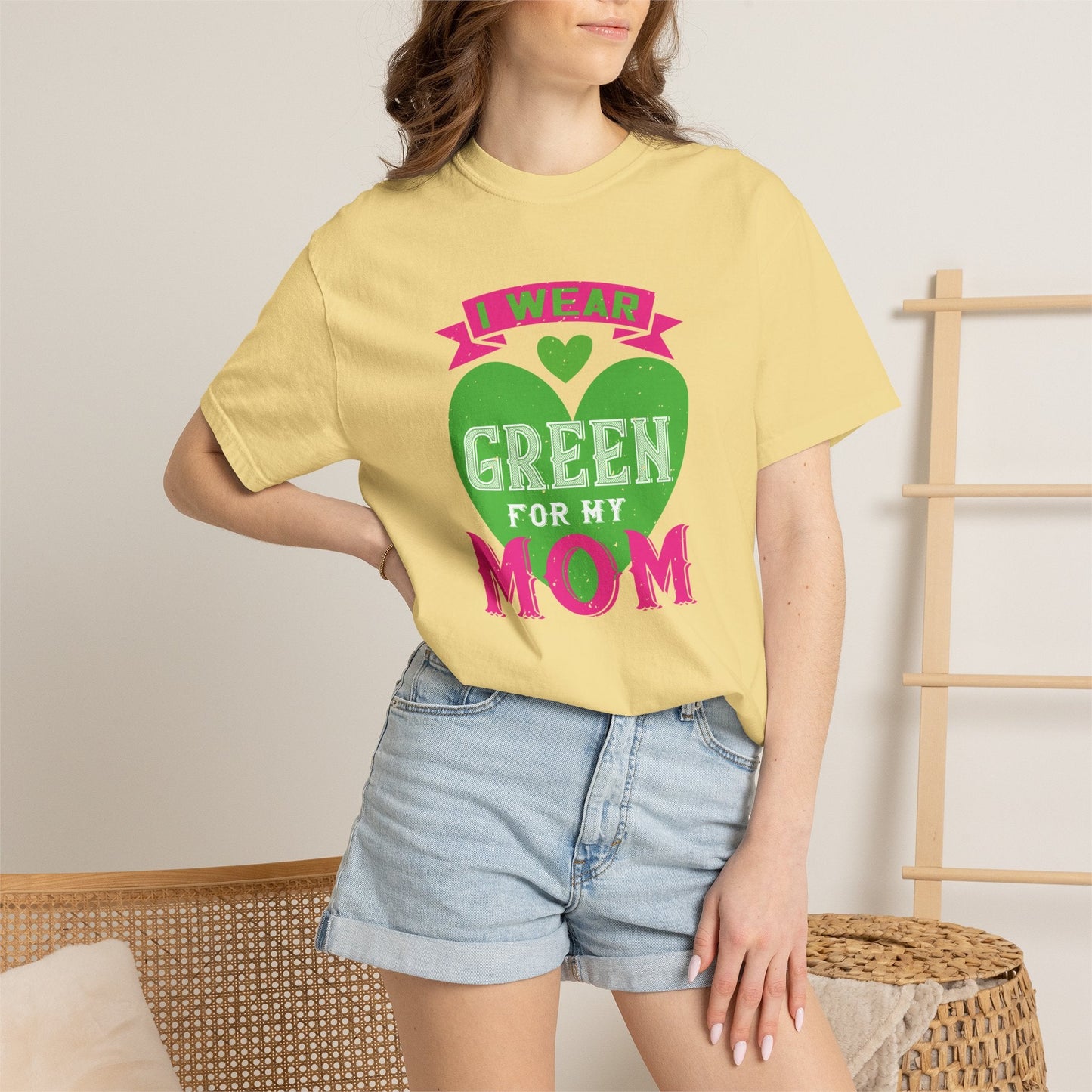 Mom T-shirt Mother Day Mama Tee Unisex Comfort Colors Garment-Dyed Cotton h75