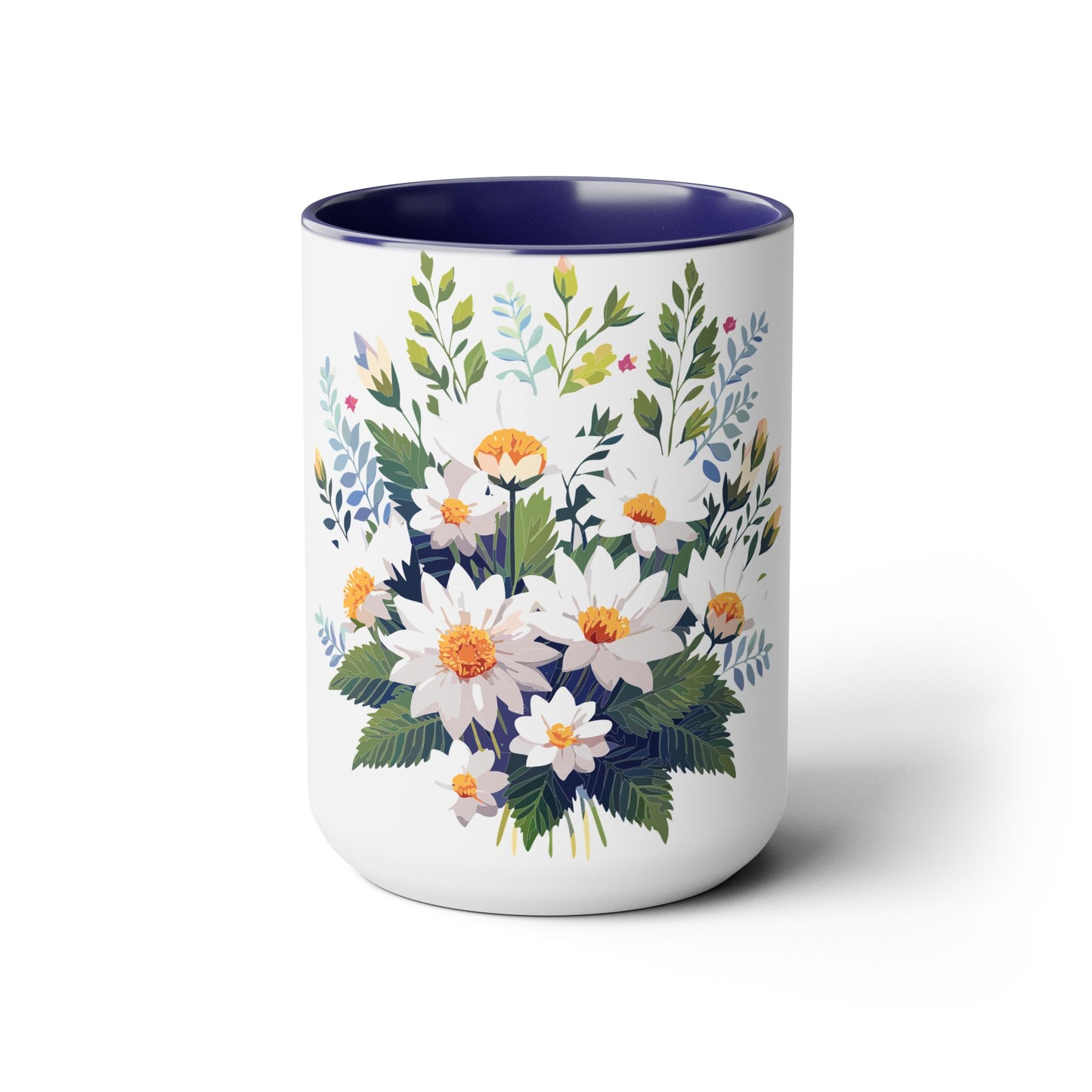 Floral Mug, Floral Cup