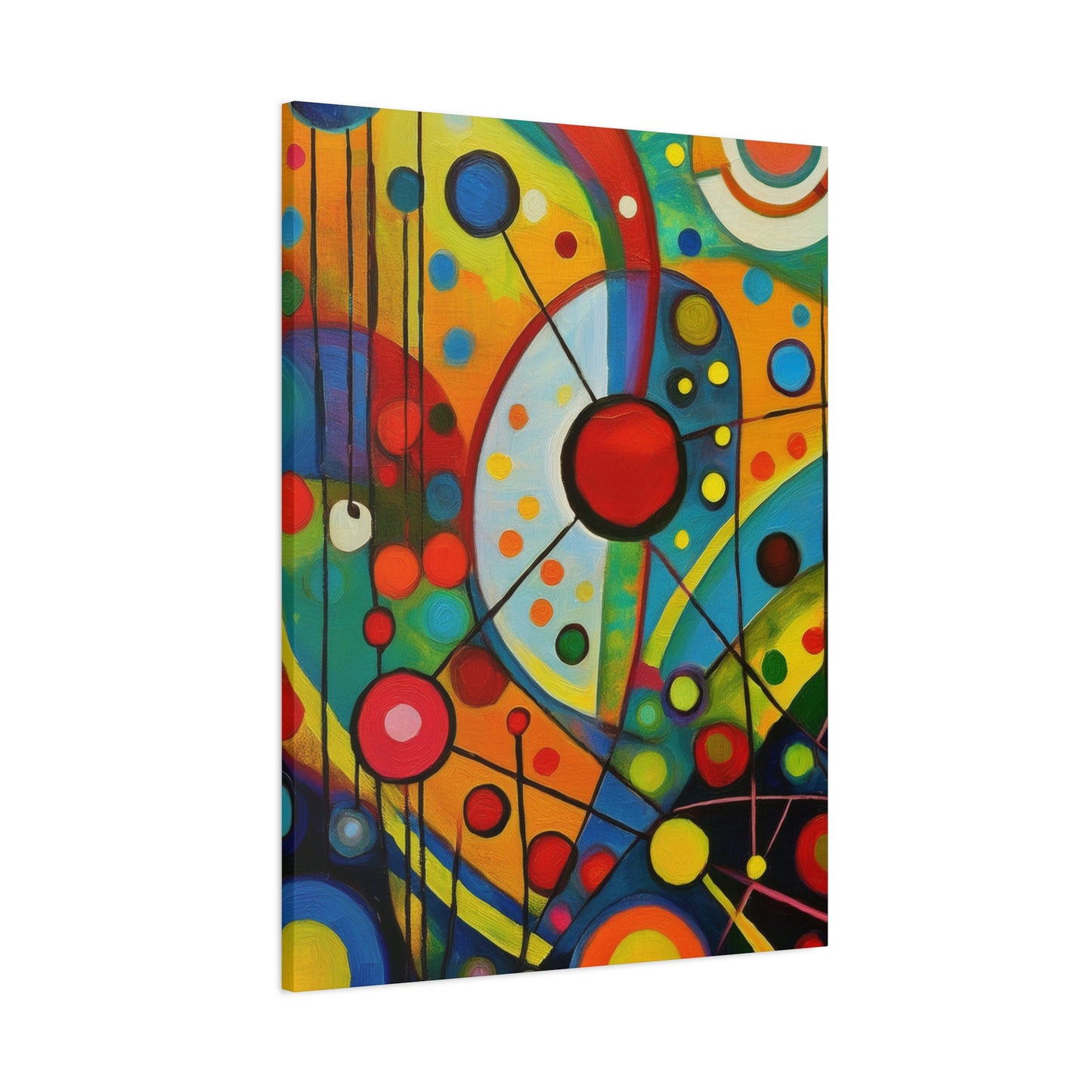 Abstract Oil Painting Print Canvas 20x24,20x30,24x30 24x32,24x36,30x40 32x48,36x48,40x60 Pine-Wood Inner Frame ABS-137