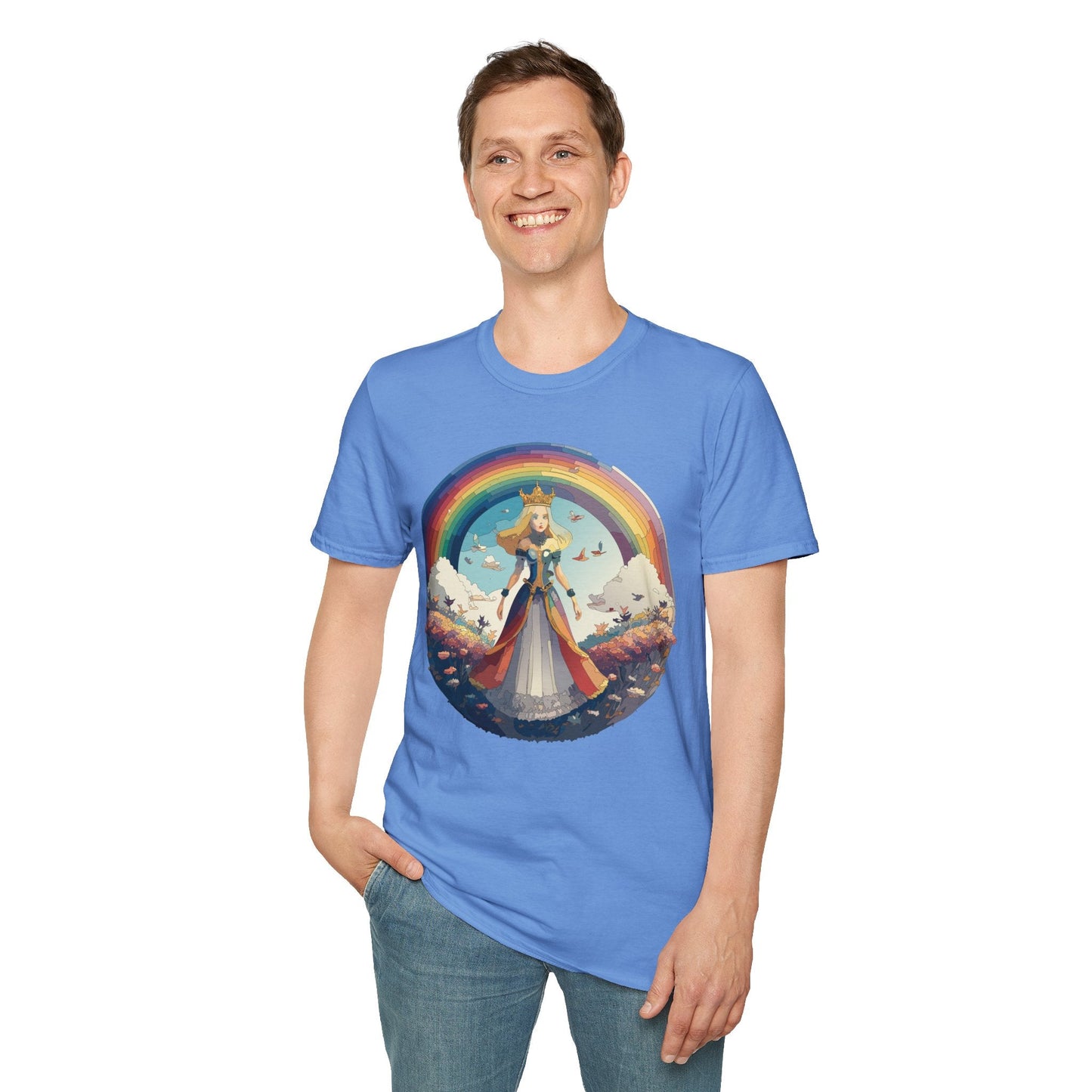 Womens Graphic T Shirts Art Design Shirt Unisex Softstyle Tee 100 Percent Cotton Gildan 64000