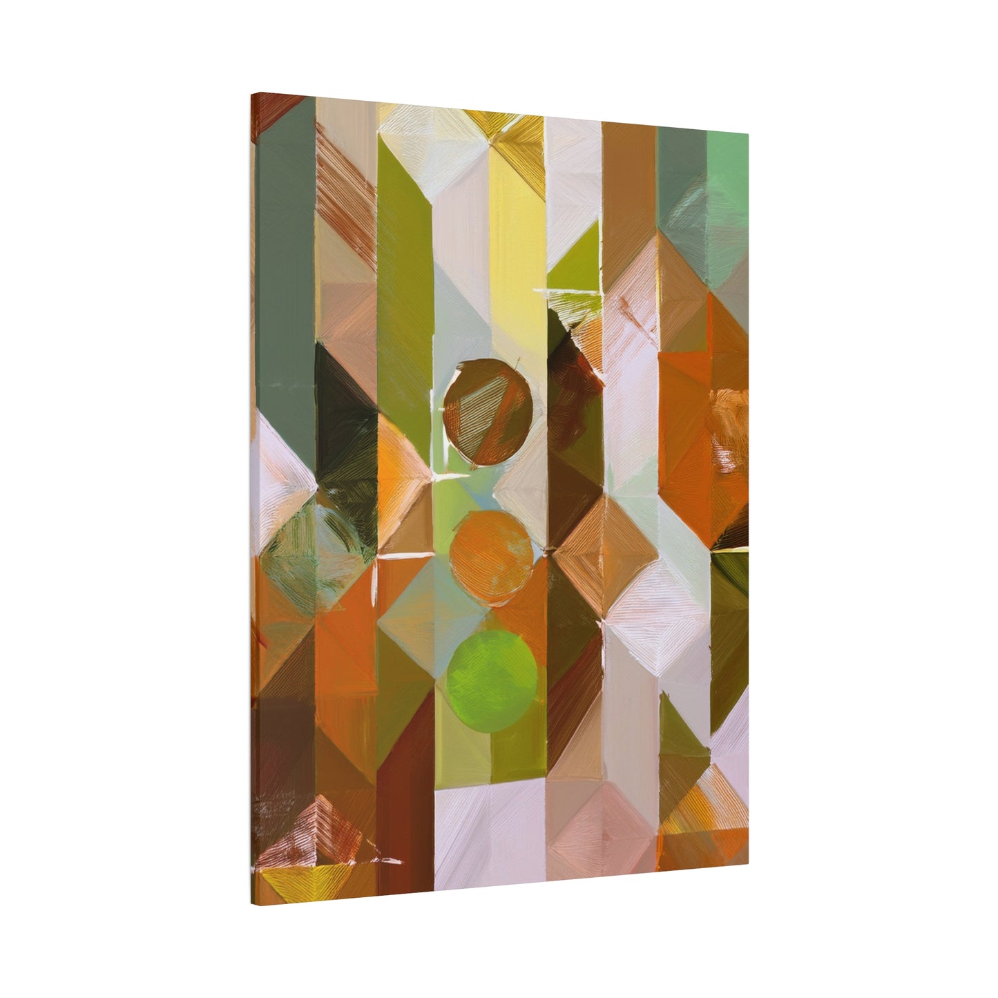 Abstract Geometric Painting Print Canvas 20x24,20x30,24x30 24x32,24x36,30x40 32x48,36x48,40x60 Pine-Wood Inner Frame ABS-56