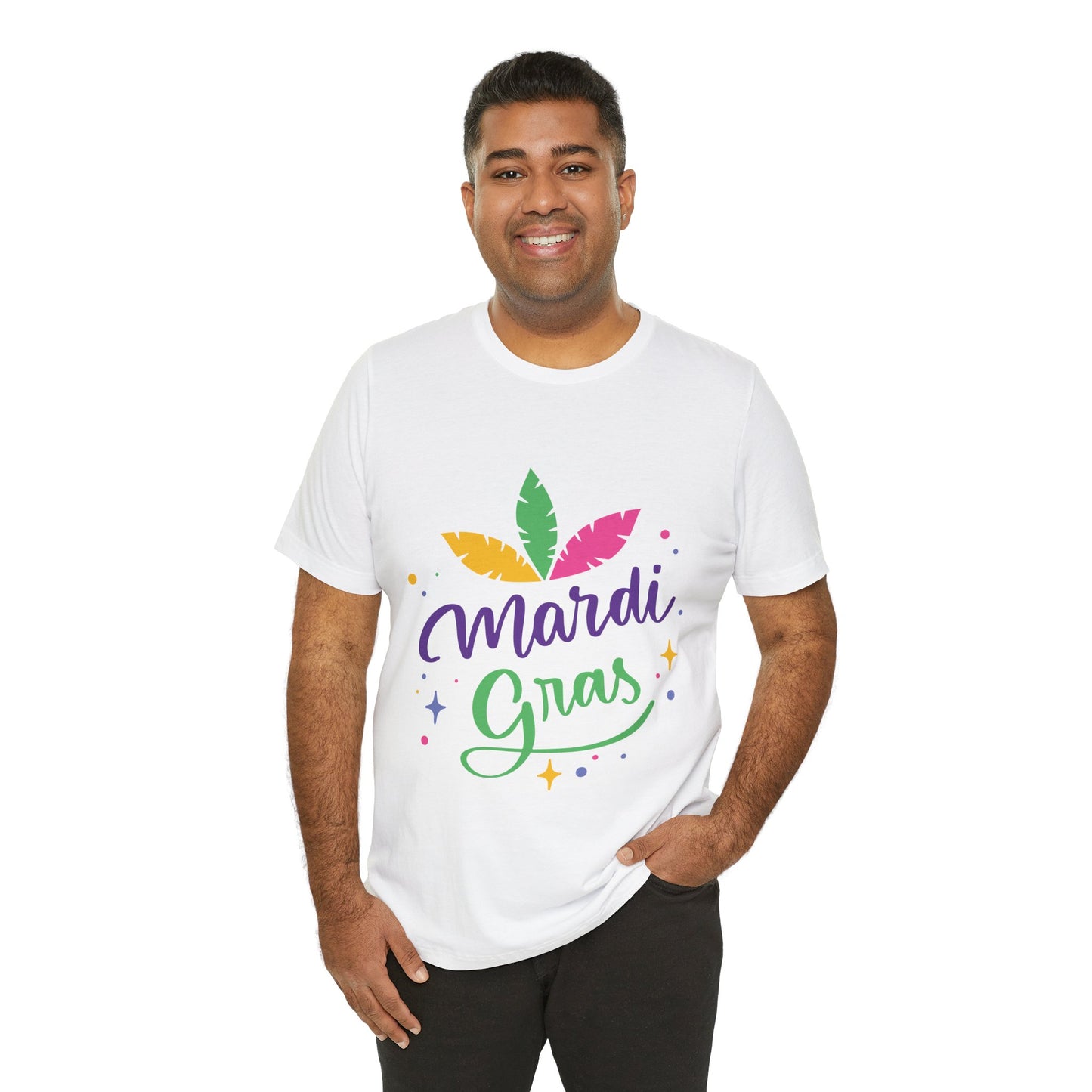 Unisex-T-Shirt aus Baumwolle für Karneval