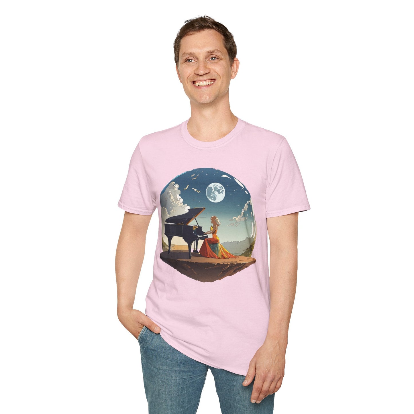 Womens Graphic T Shirts Art Design Shirt Gildan Softstyle 64000 Cotton Tee Unisex Comfort