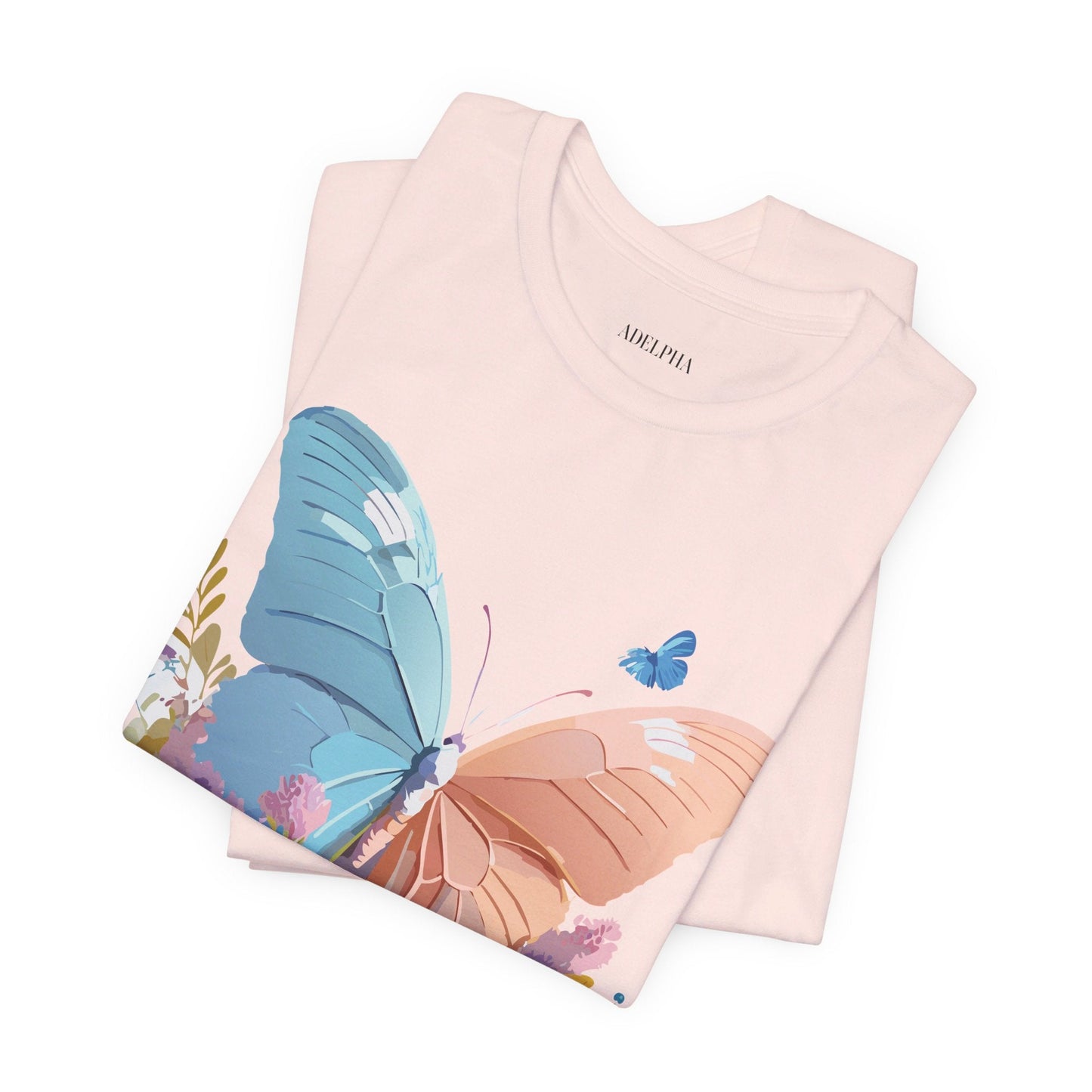 Butterfly Graphic Tee By Adelpha Unisex Vintage Inspired Art Shirt