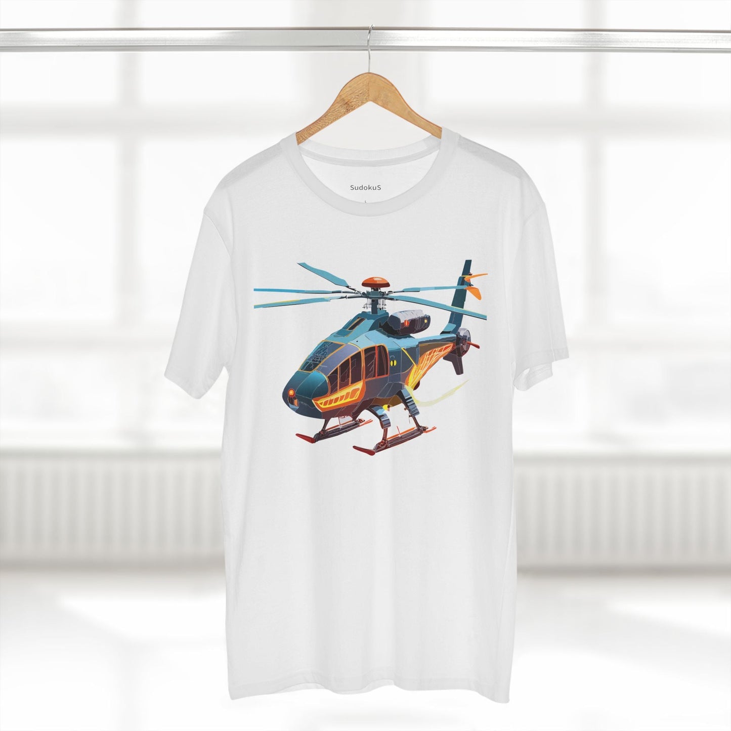 Chopper Graphic Unisex 100 Cotton Staple Tee 1