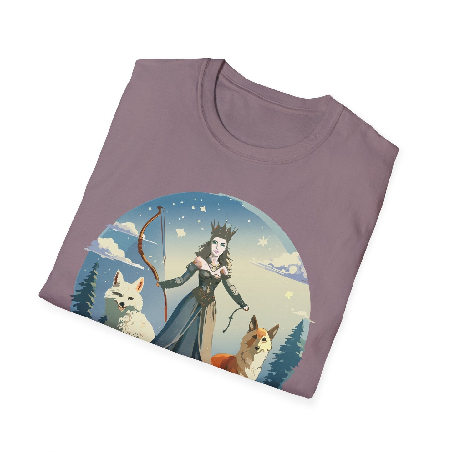 Women Graphic T Shirt Art Design Tee Unisex Softstyle Cotton Gildan 64000 Premium Comfort