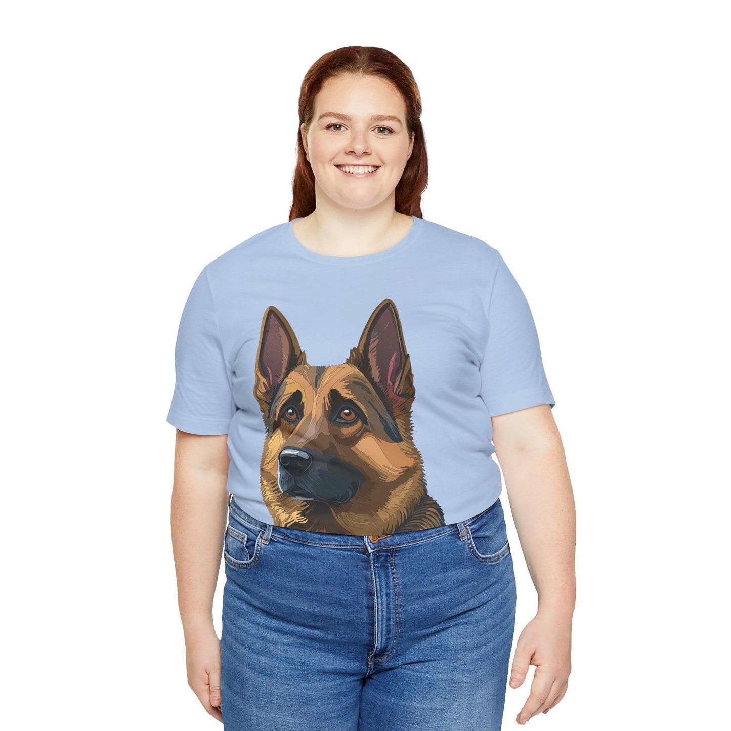 Unisex Animal Shirt With Art Design Tee Wild Animals Print Short Sleeve Comfort Tee